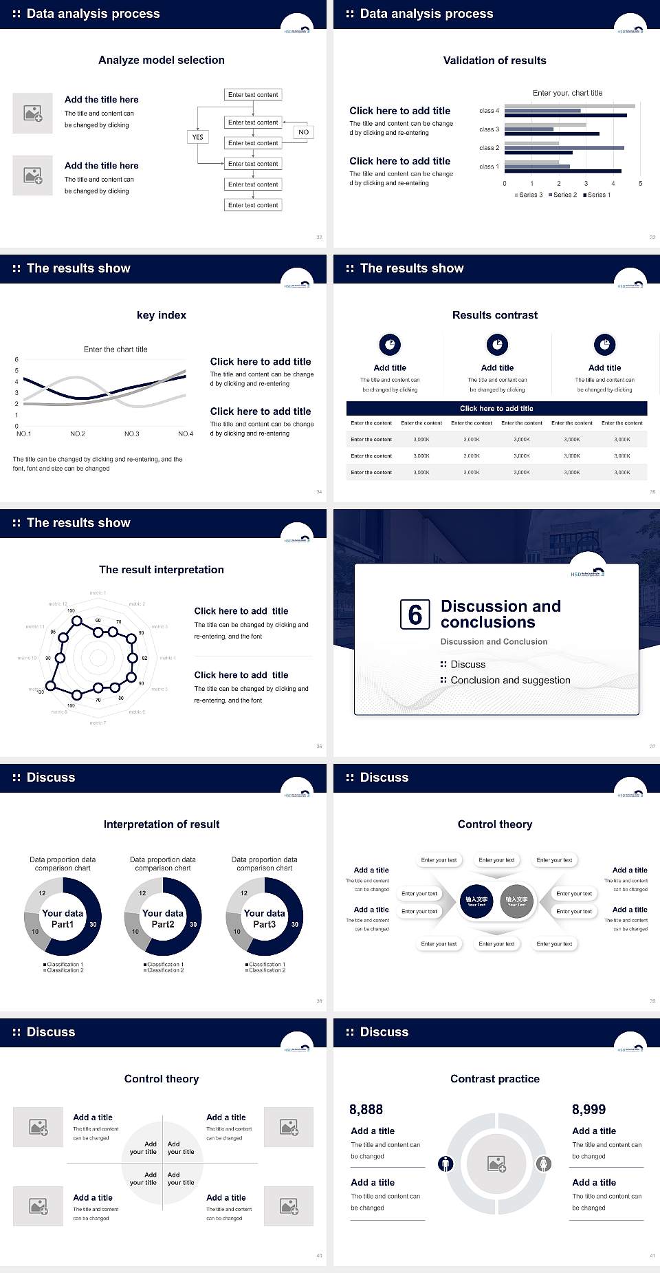 HSD University of Applied Sciences Döpfer Graduation Thesis Defense PPT Template4:3 ratio PPT effect preview image5