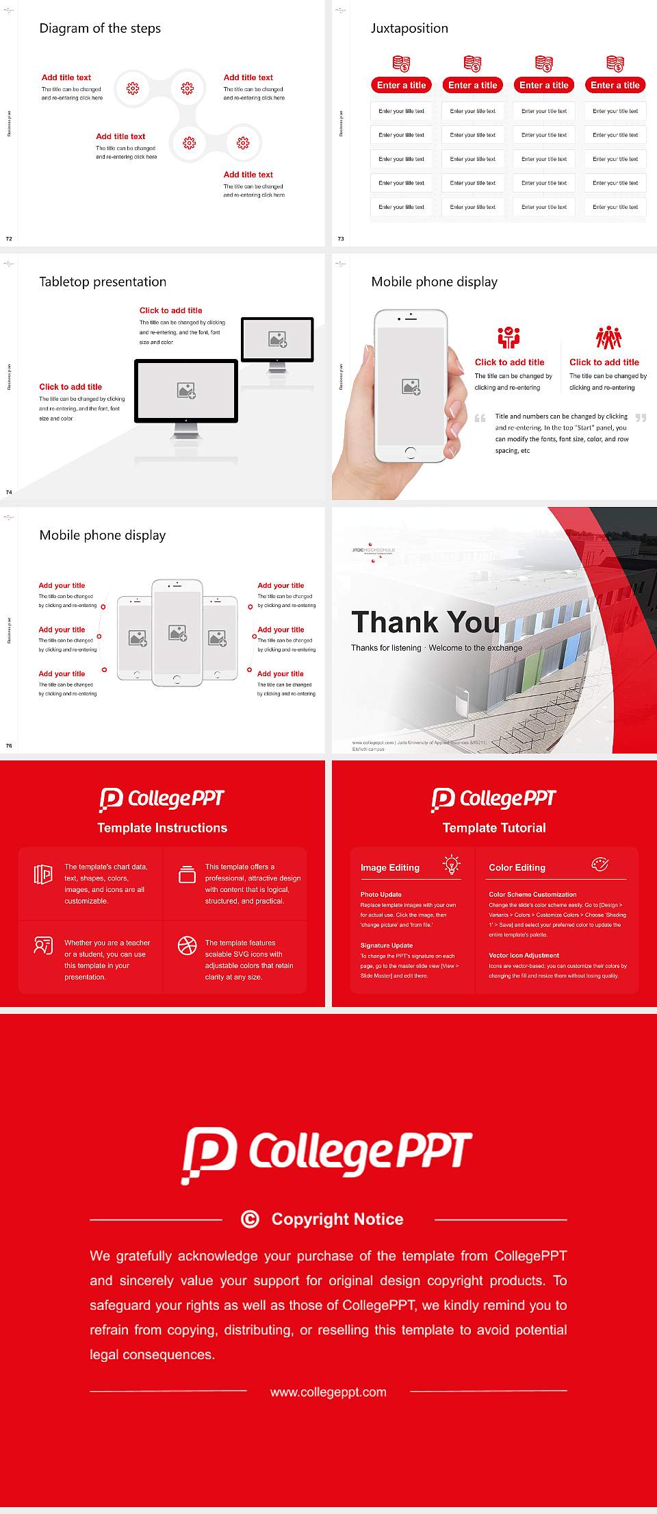 Jade University of Applied Sciences – Elsfleth campus Competition/Entrepreneurship Contest PPT Template4:3 ratio PPT effect preview image9