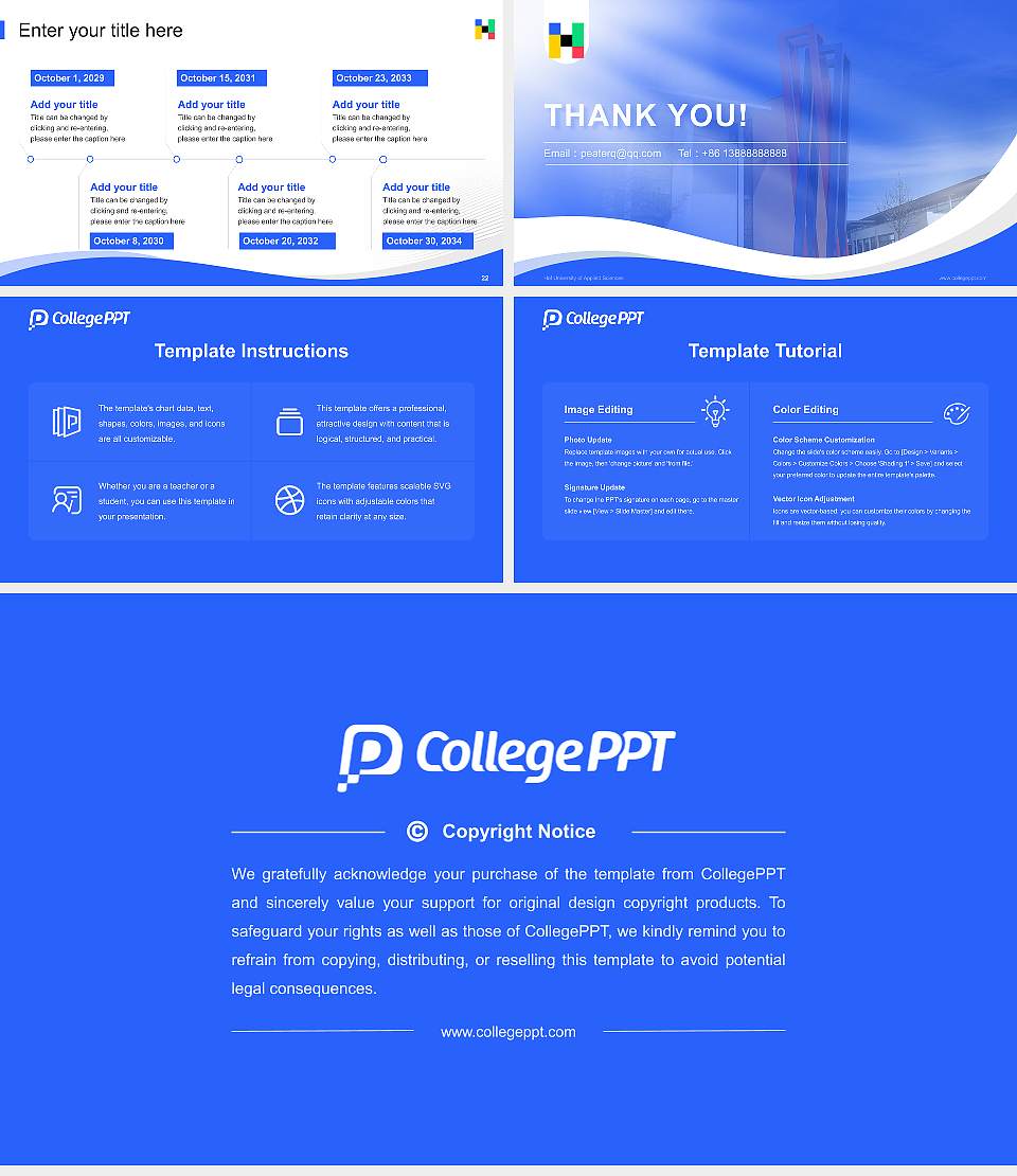 Hof University of Applied Sciences Lecture Sharing and Networking Event PPT Template16:9 ratio PPT effect preview image4