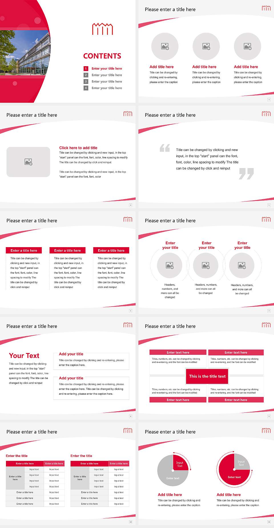 Neubrandenburg University of Applied Sciences Course/Courseware Creation PPT Template4:3 ratio PPT effect preview image2