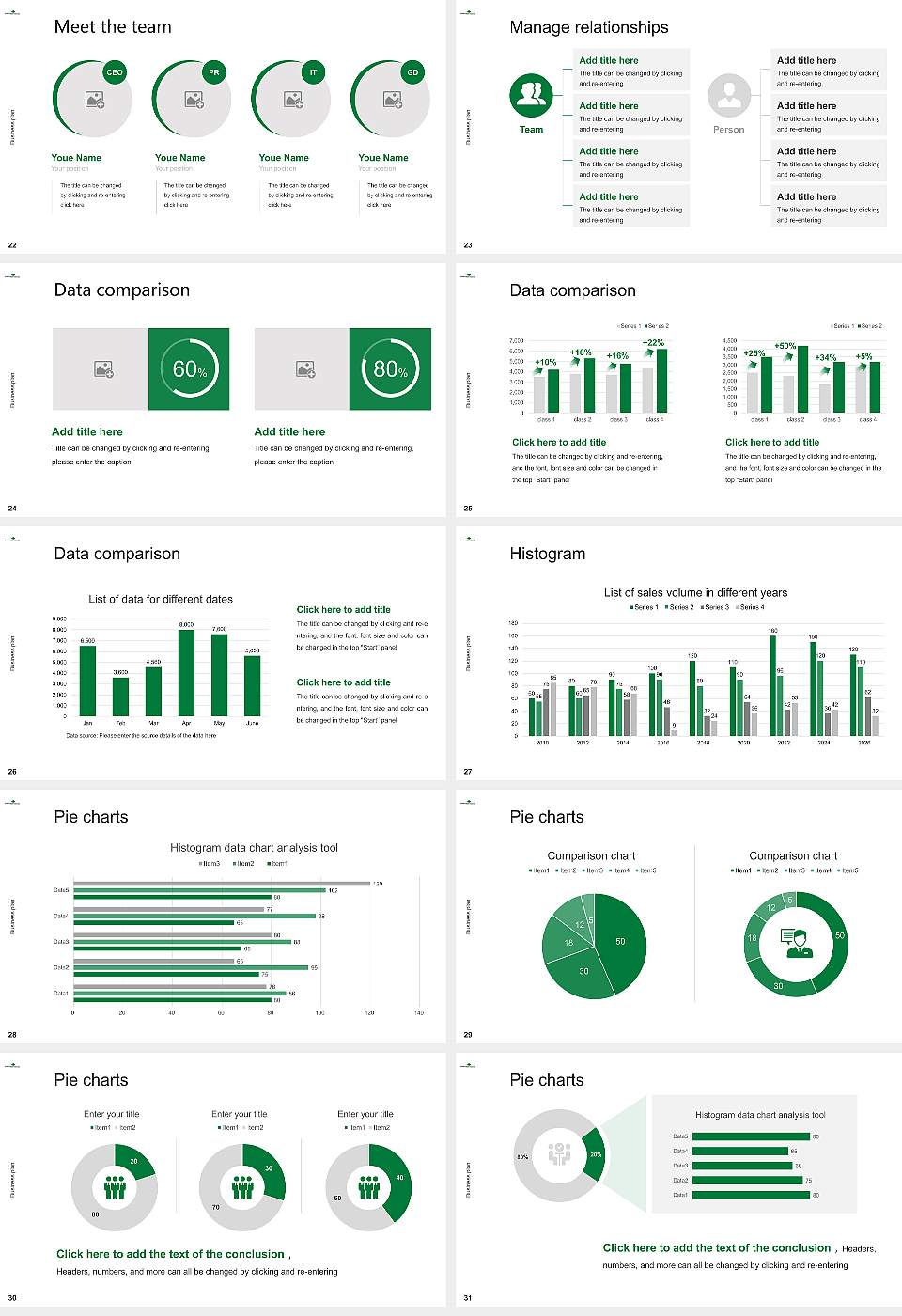 Marburg Archive School Competition/Entrepreneurship Contest PPT Template16:9 ratio PPT effect preview image4