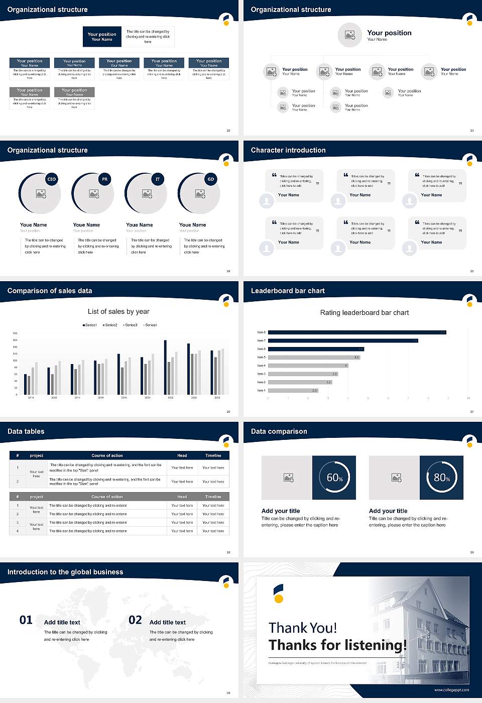 Nürtingen-Geislingen University of Applied Sciences for Business and Environment Academic Presentation/Research Findings Report PPT Template16:9 ratio PPT effect preview image4