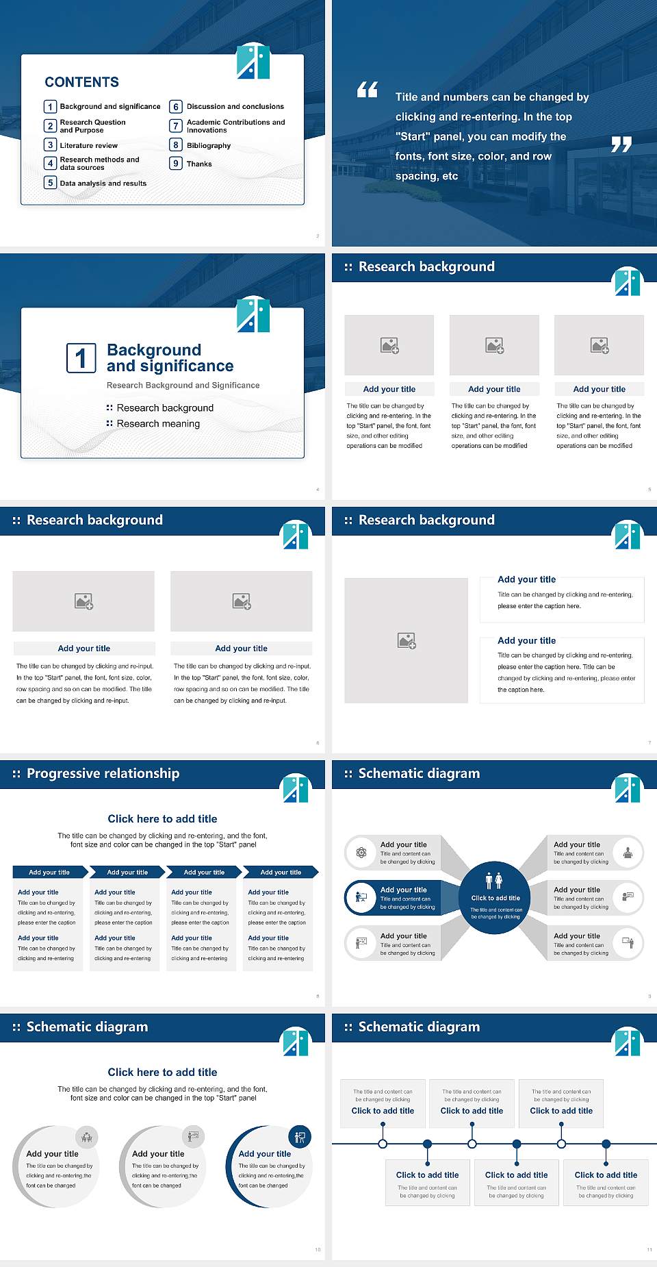 Koblenz University of Applied Sciences Graduation Thesis Defense PPT Template4:3 ratio PPT effect preview image2
