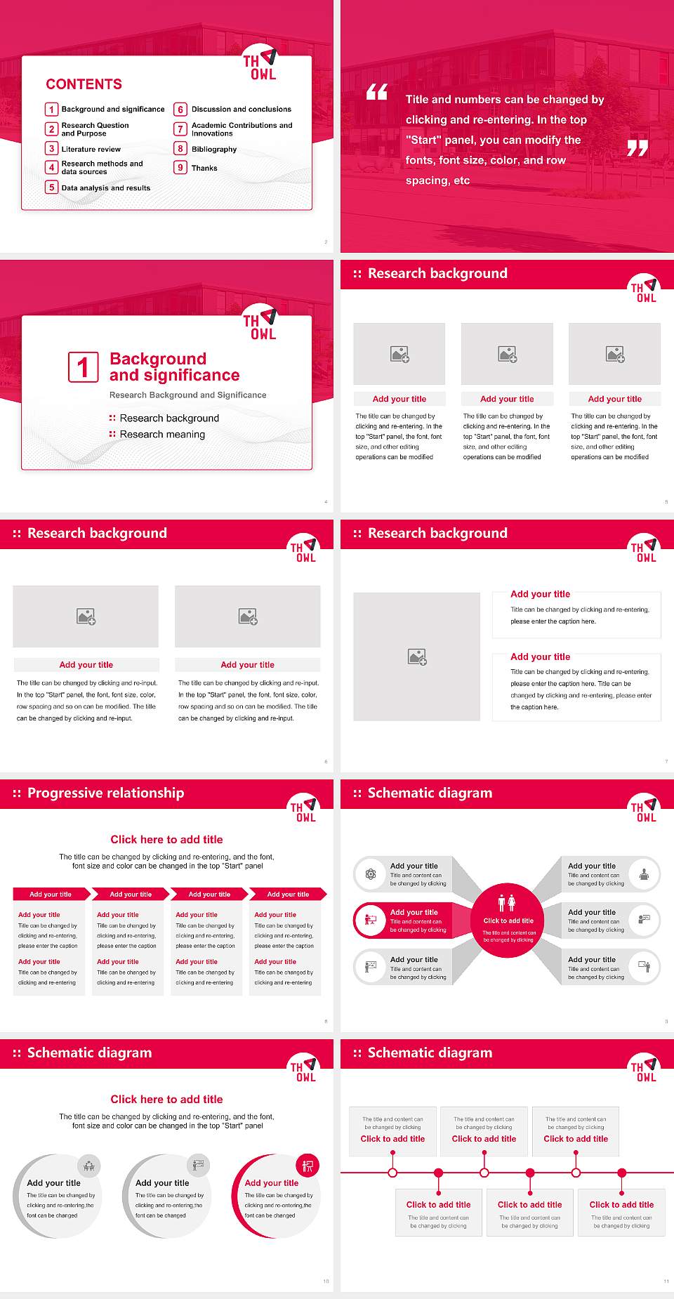 Ostwestfalen-Lippe University of Applied Sciences – Detmold campus Graduation Thesis Defense PPT Template4:3 ratio PPT effect preview image2