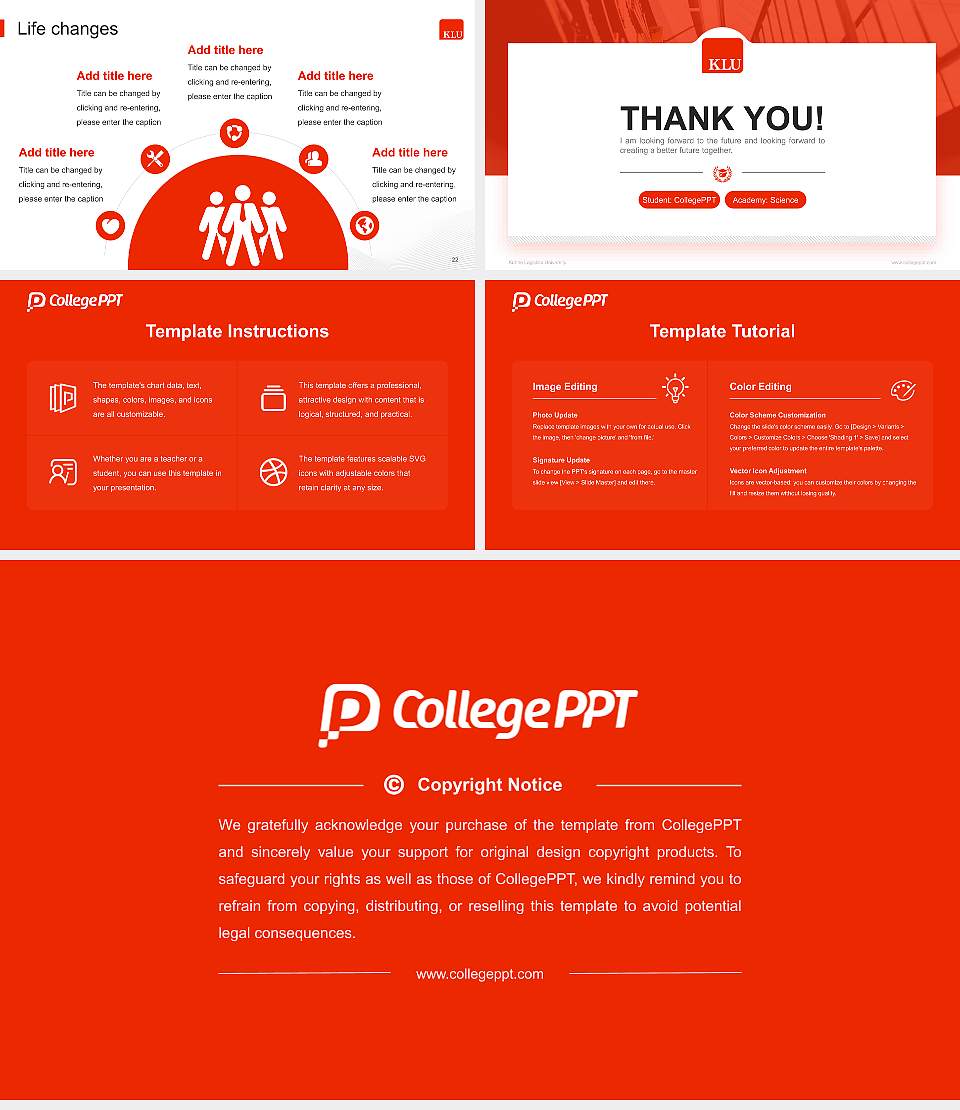 Kühne Logistics University National Scholarship Defense PPT Template16:9 ratio PPT effect preview image4