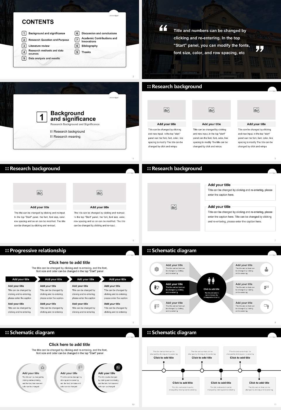 Karlsruhe University of Arts and Design Graduation Thesis Defense PPT Template16:9 ratio PPT effect preview image2