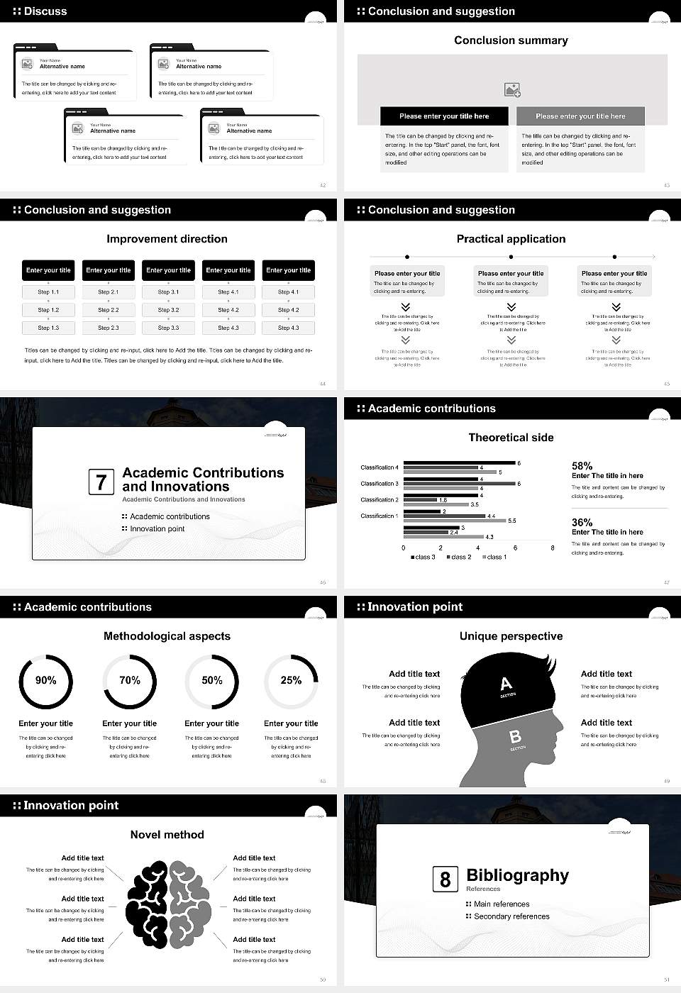 Karlsruhe University of Arts and Design Graduation Thesis Defense PPT Template16:9 ratio PPT effect preview image6