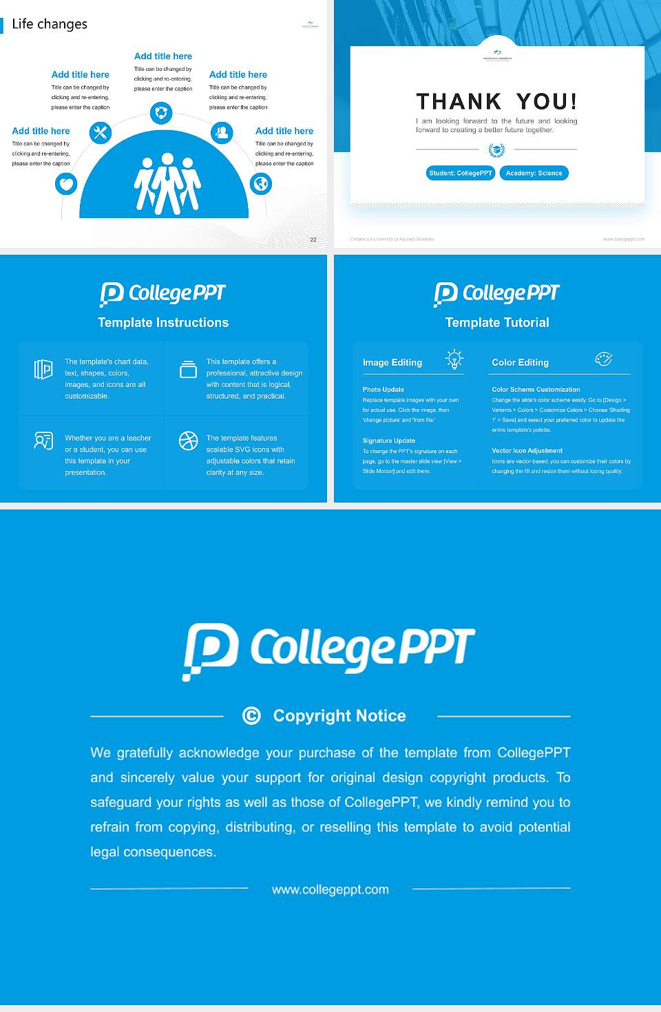 Osnabrück University of Applied Sciences National Scholarship Defense PPT Template4:3 ratio PPT effect preview image4