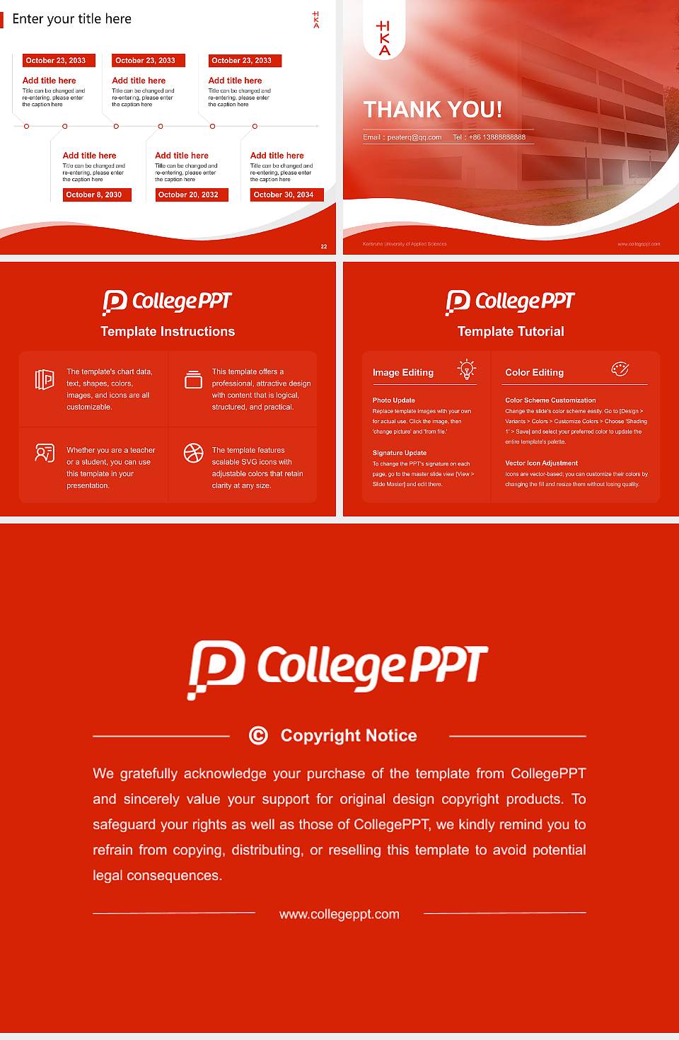 Karlsruhe University of Applied Sciences Lecture Sharing and Networking Event PPT Template4:3 ratio PPT effect preview image4