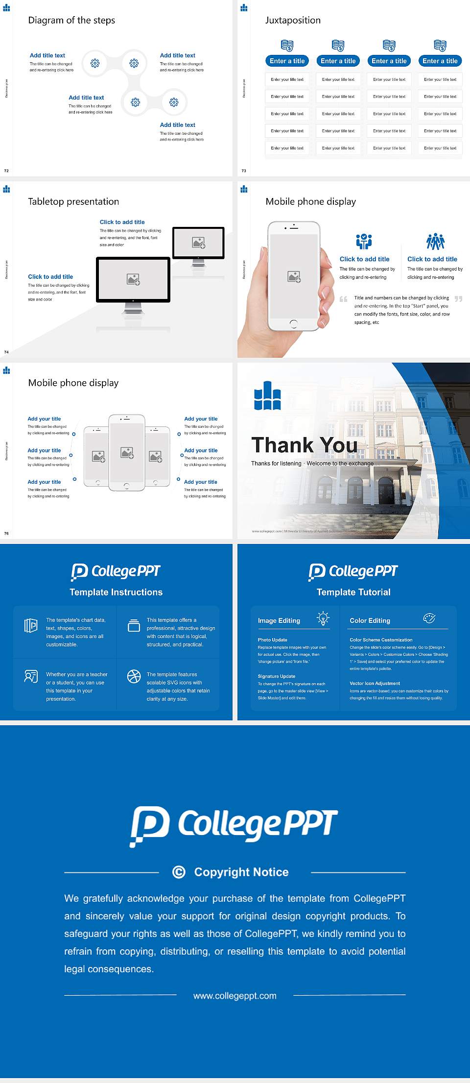 Mittweida University of Applied Sciences Competition/Entrepreneurship Contest PPT Template4:3 ratio PPT effect preview image9