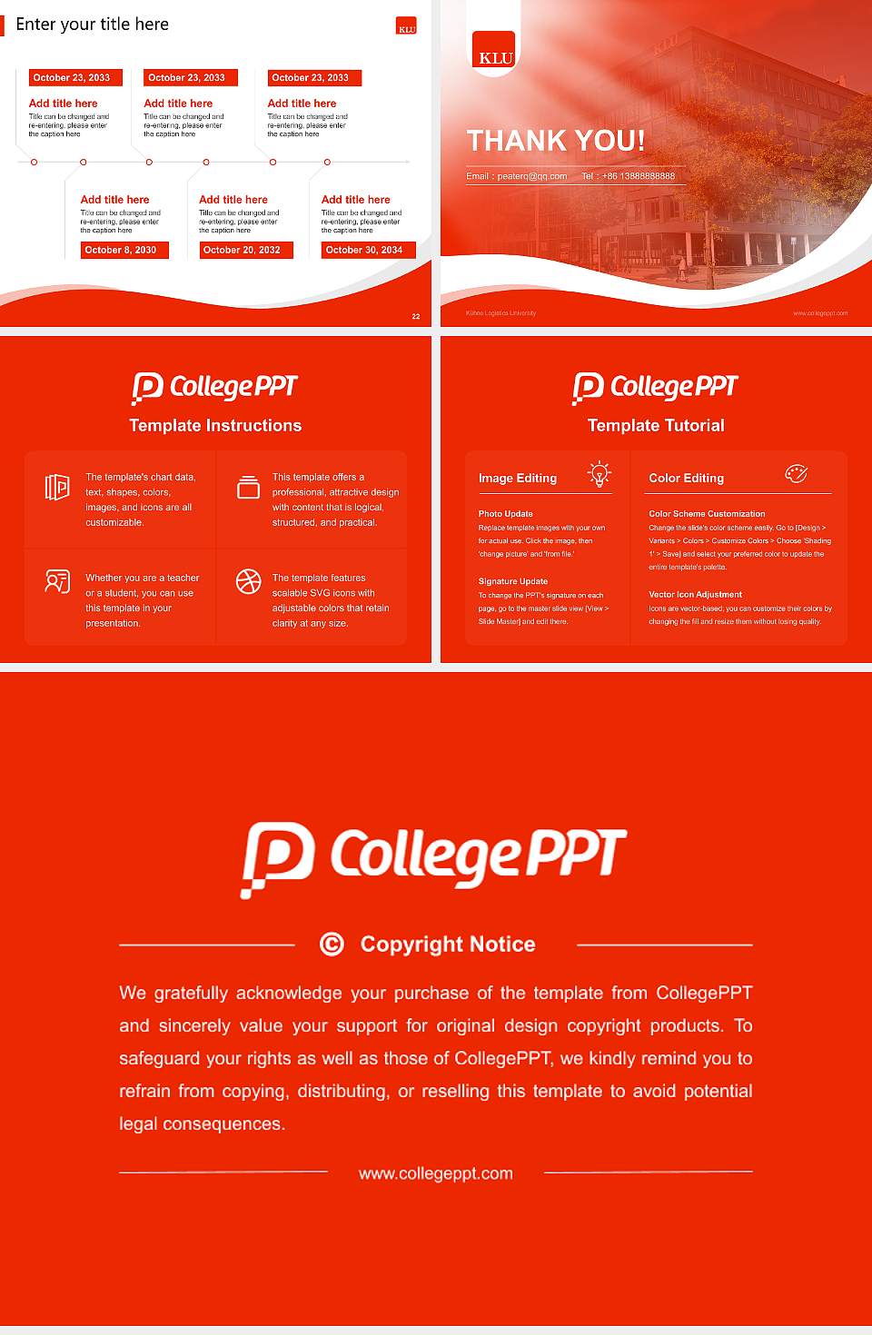 Kühne Logistics University Lecture Sharing and Networking Event PPT Template4:3 ratio PPT effect preview image4