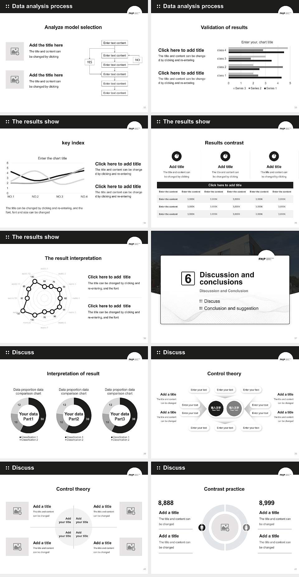Potsdam University of Applied Sciences Graduation Thesis Defense PPT Template4:3 ratio PPT effect preview image5
