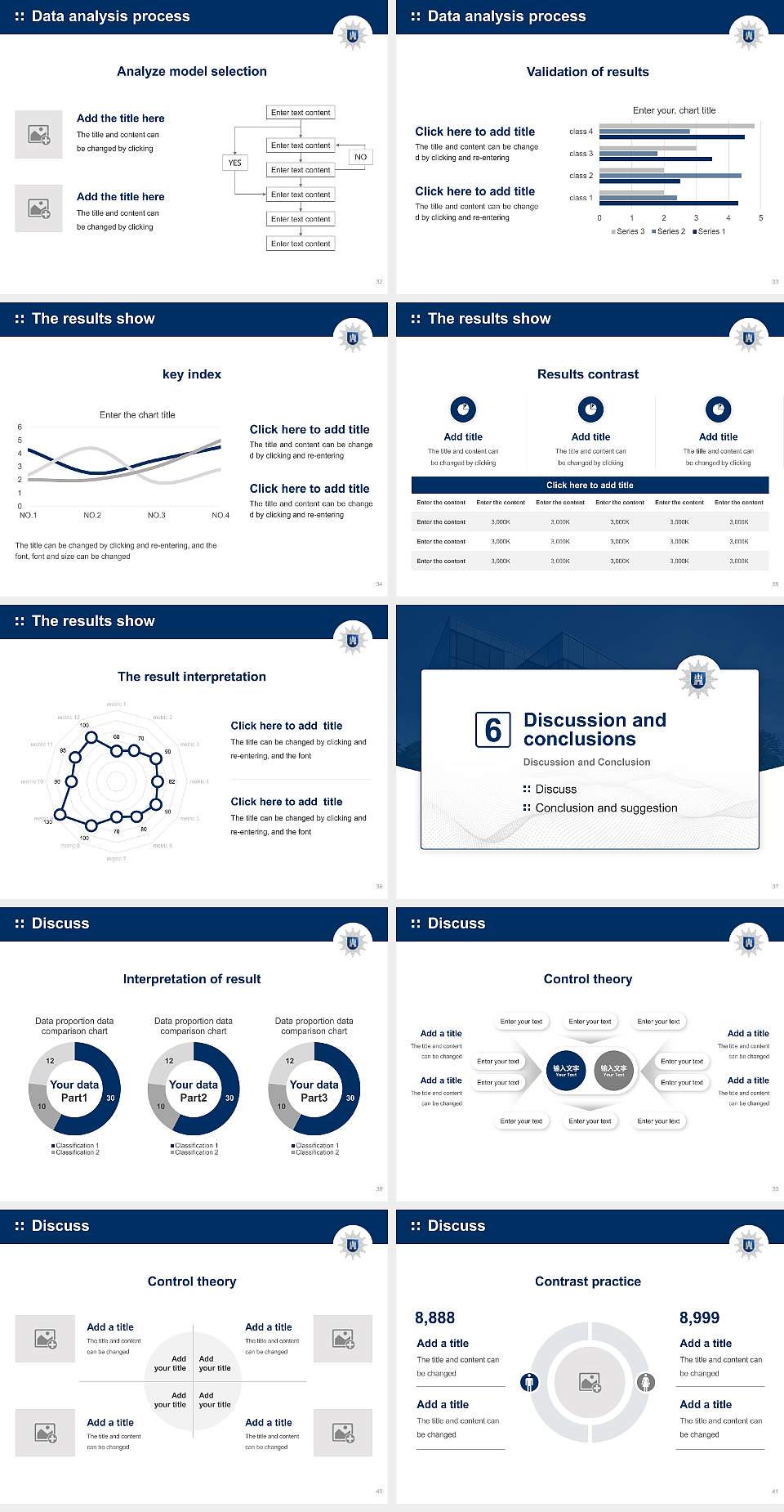 Police Academy Hamburg Graduation Thesis Defense PPT Template4:3 ratio PPT effect preview image5