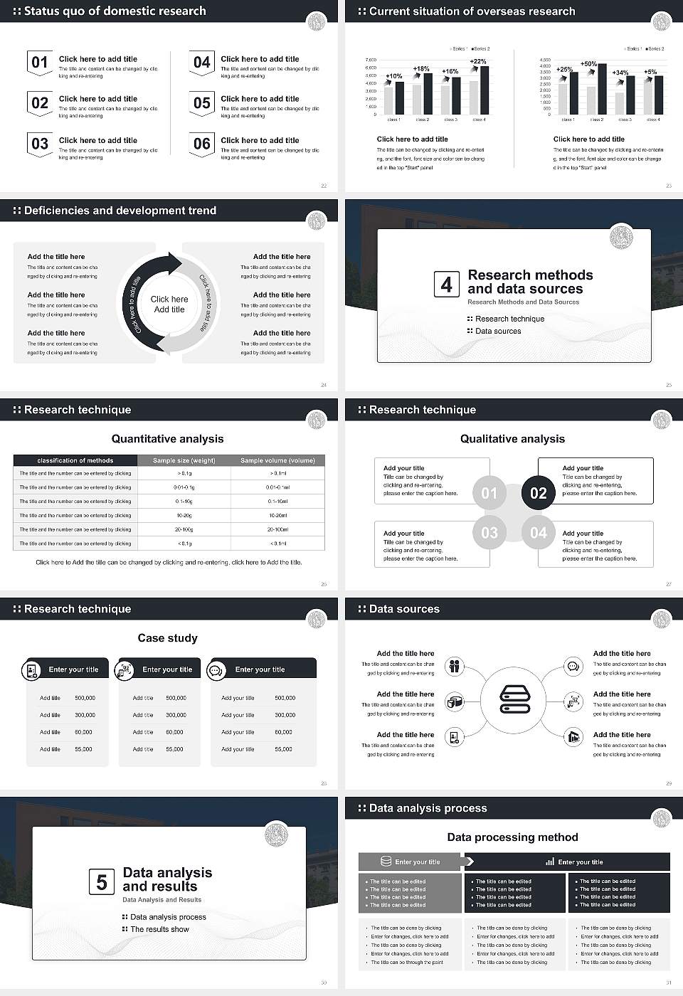 Leipzig University – Geisteswissenschaftliches Zentrum campus Graduation Thesis Defense PPT Template16:9 ratio PPT effect preview image4