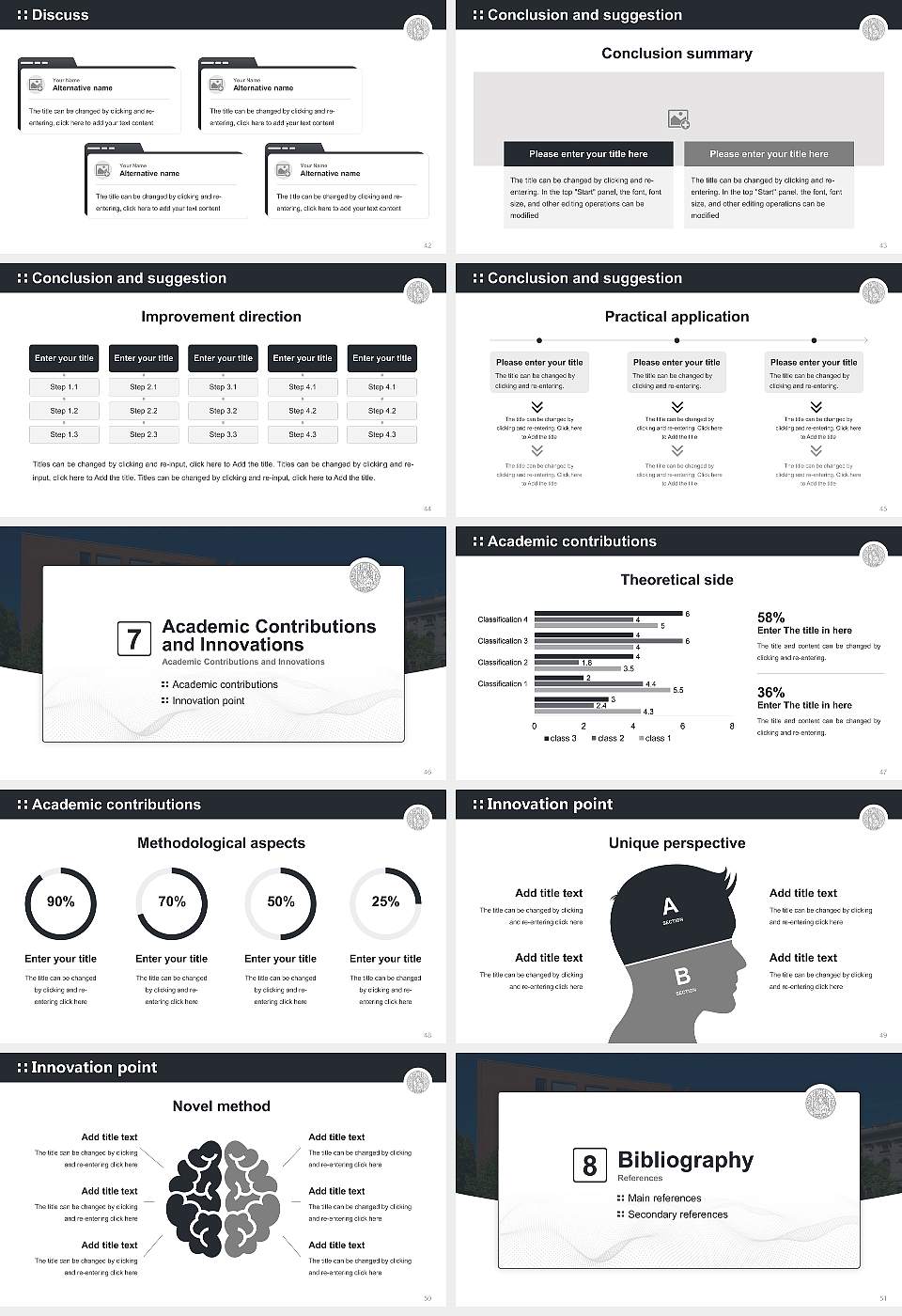 Leipzig University – Geisteswissenschaftliches Zentrum campus Graduation Thesis Defense PPT Template16:9 ratio PPT effect preview image6