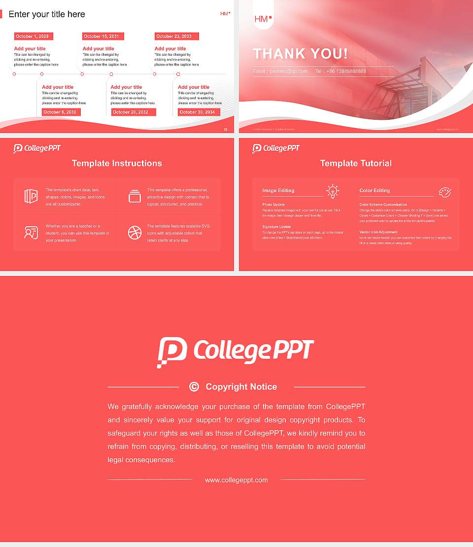 Munich University of Applied Sciences Lecture Sharing and Networking Event PPT Template16:9 ratio PPT effect preview image4