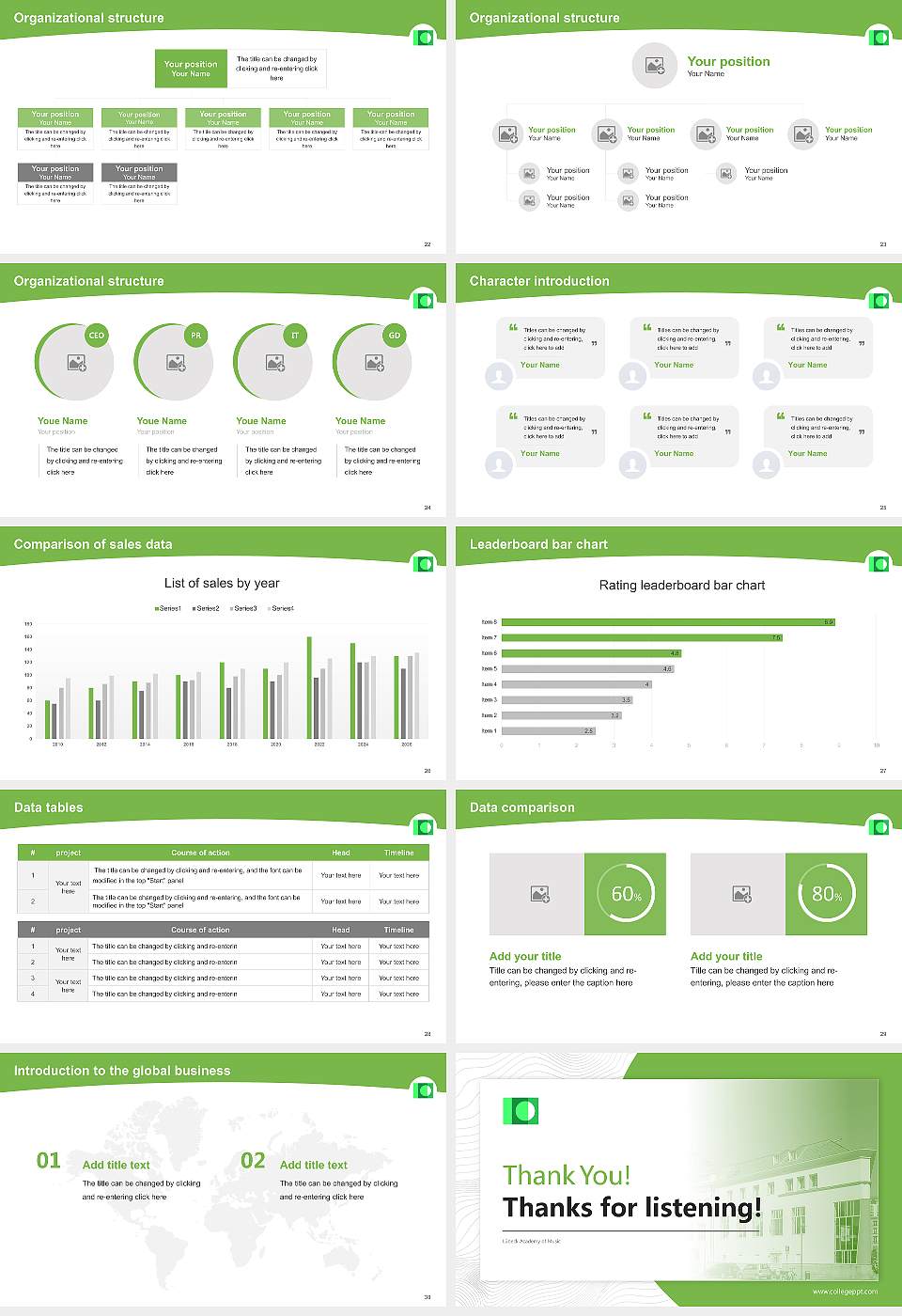Lübeck Academy of Music Academic Presentation/Research Findings Report PPT Template16:9 ratio PPT effect preview image4