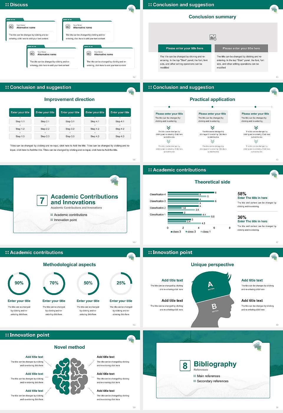 Kaiserslautern University of Applied Sciences Graduation Thesis Defense PPT Template16:9 ratio PPT effect preview image6