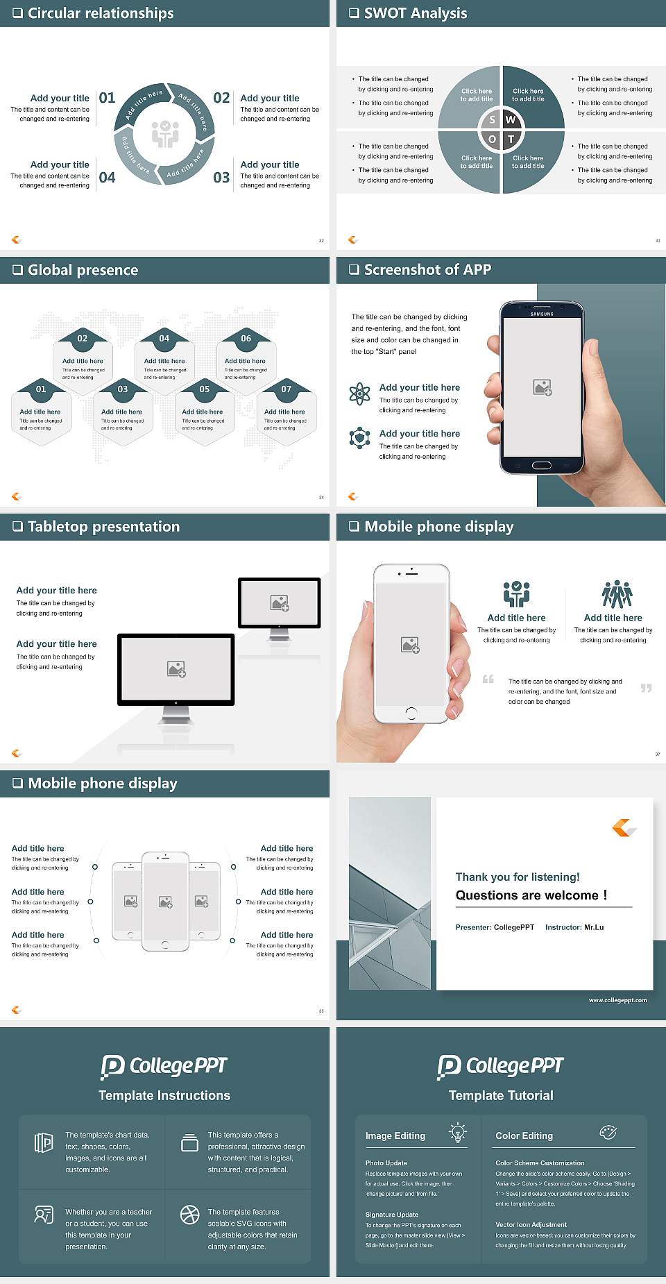 Kolping University of Applied Sciences General PPT Template4:3 ratio PPT effect preview image5