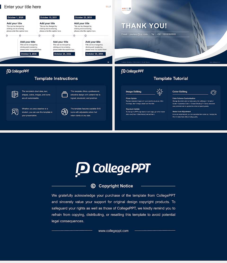 Municipal University of Administration in Lower Saxony Lecture Sharing and Networking Event PPT Template16:9 ratio PPT effect preview image4