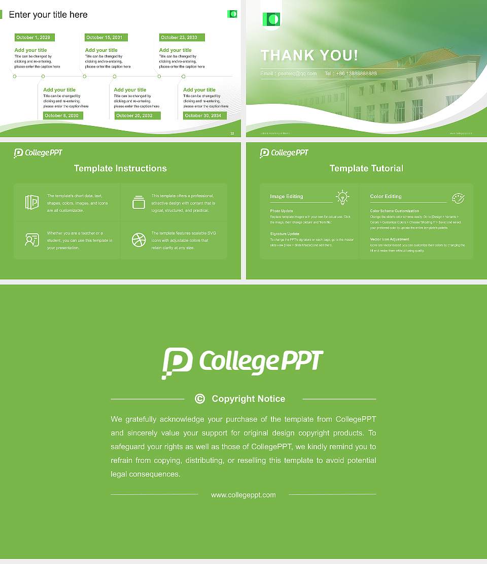 Lübeck Academy of Music Lecture Sharing and Networking Event PPT Template16:9 ratio PPT effect preview image4