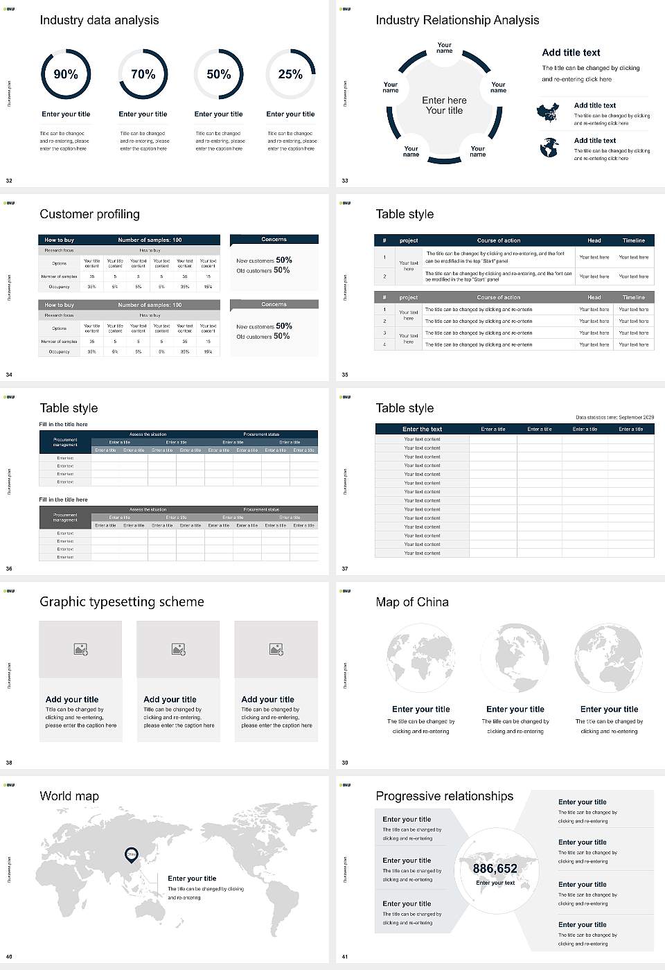 INU – Innovative University of Applied Sciences Competition/Entrepreneurship Contest PPT Template16:9 ratio PPT effect preview image5