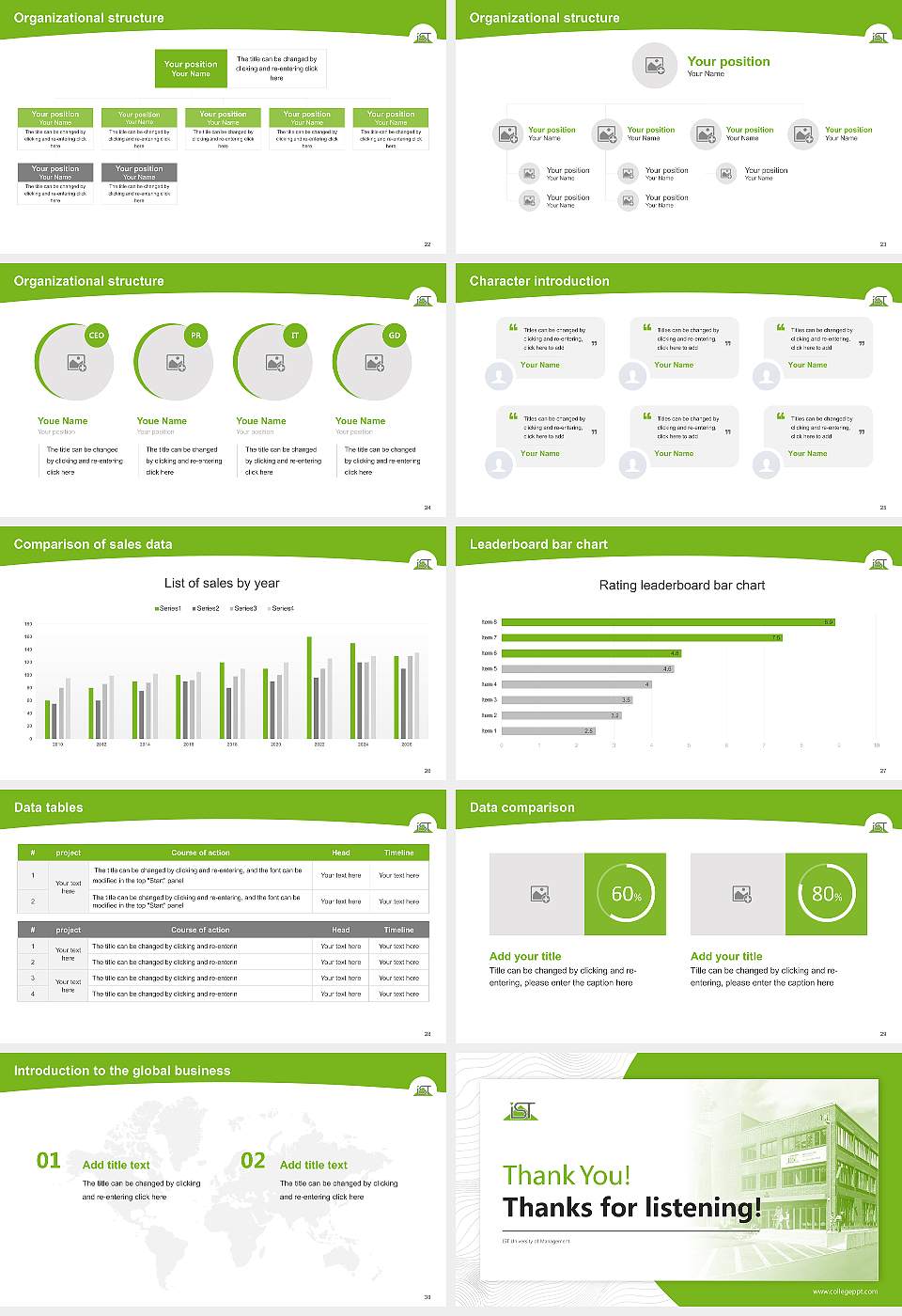 IST University of Management Academic Presentation/Research Findings Report PPT Template16:9 ratio PPT effect preview image4
