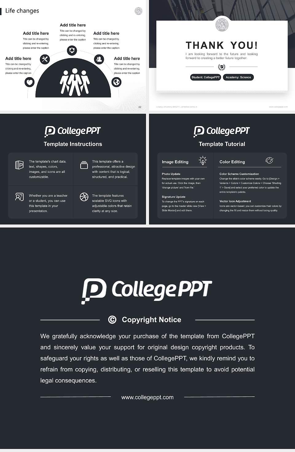 Leipzig University – Jahnallee campus National Scholarship Defense PPT Template4:3 ratio PPT effect preview image4