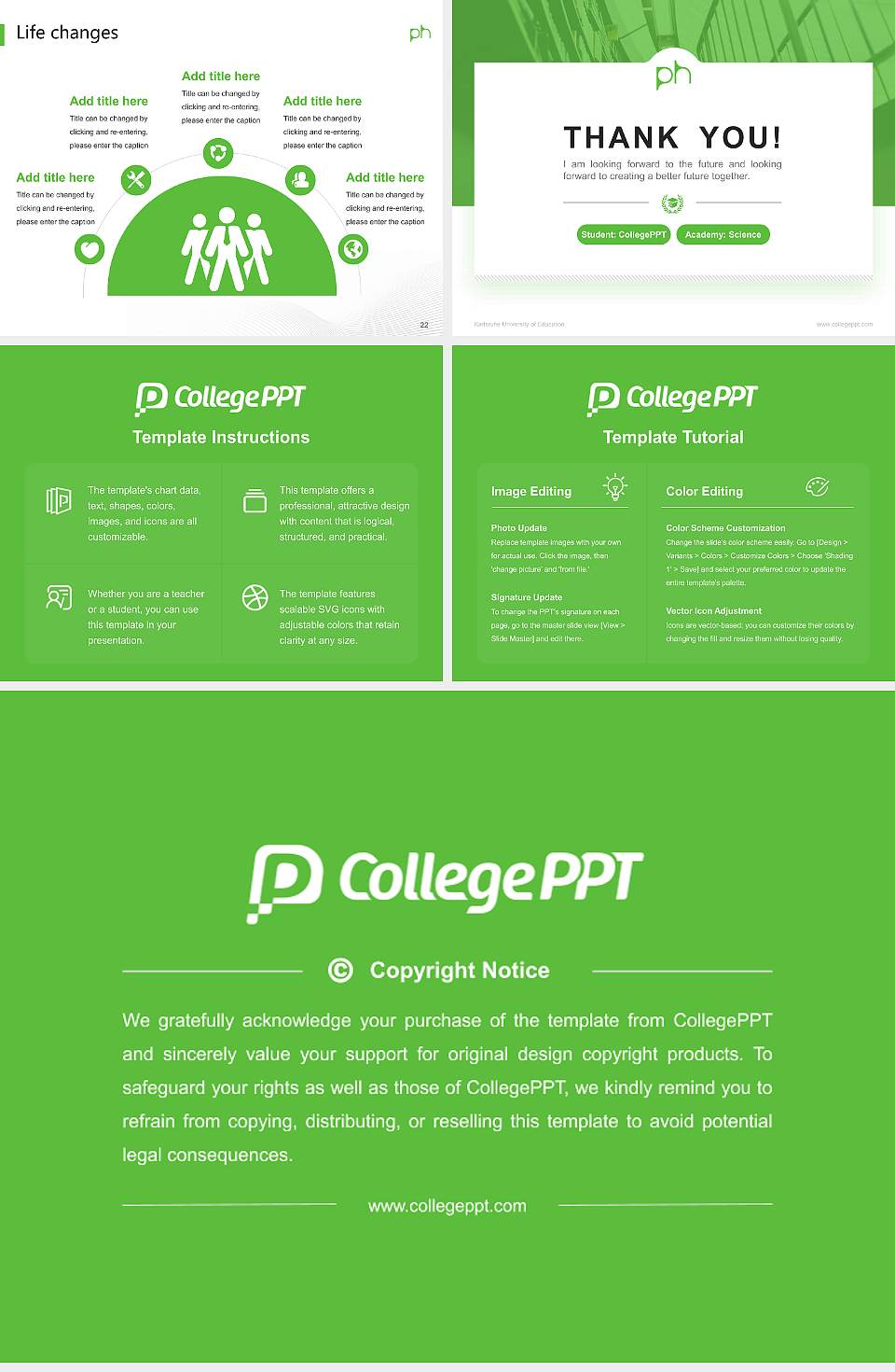 Karlsruhe University of Education National Scholarship Defense PPT Template4:3 ratio PPT effect preview image4