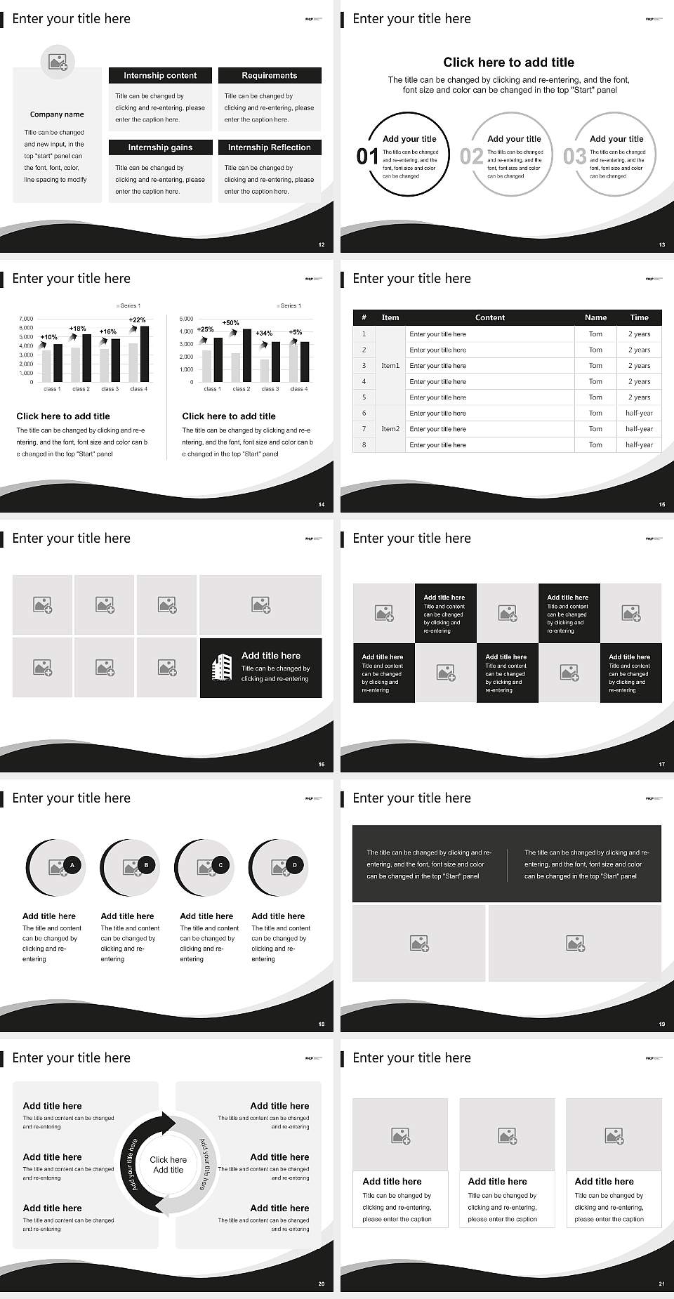 Potsdam University of Applied Sciences Lecture Sharing and Networking Event PPT Template4:3 ratio PPT effect preview image3
