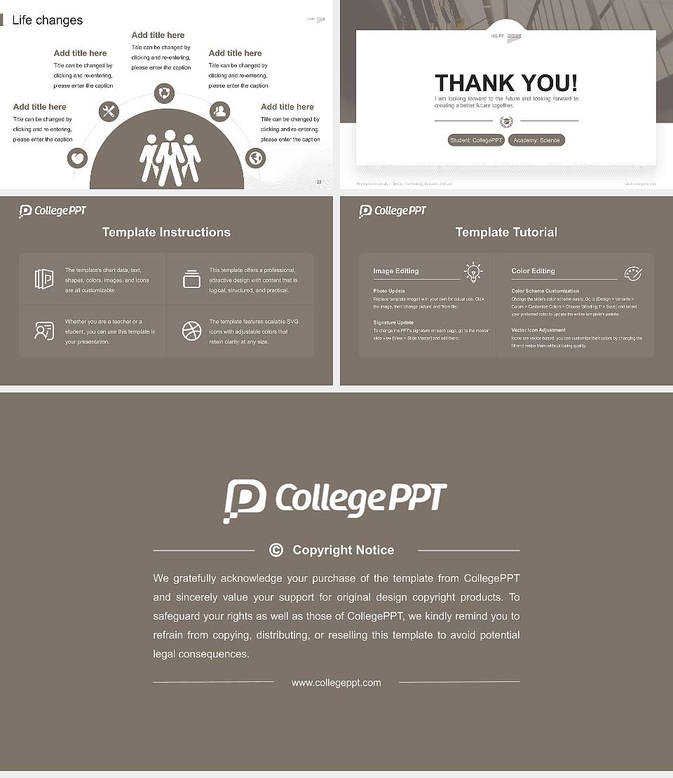 Pforzheim University – Design, Technology, Business and Law National Scholarship Defense PPT Template16:9 ratio PPT effect preview image4