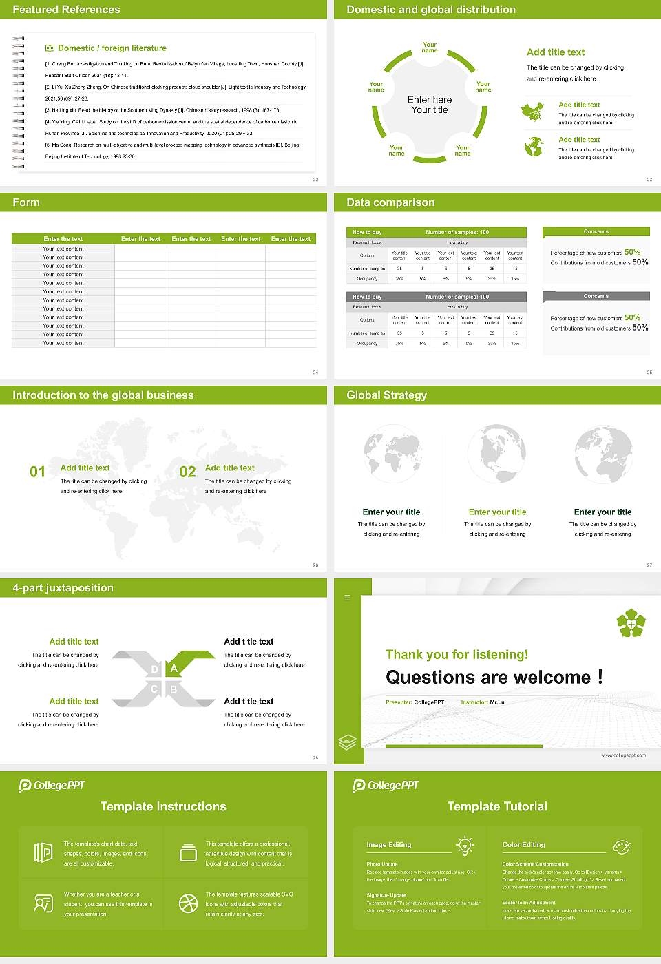 Lutheran Theological University Oberursel Thesis Proposal/Graduation Defense PPT Template16:9 ratio PPT effect preview image4