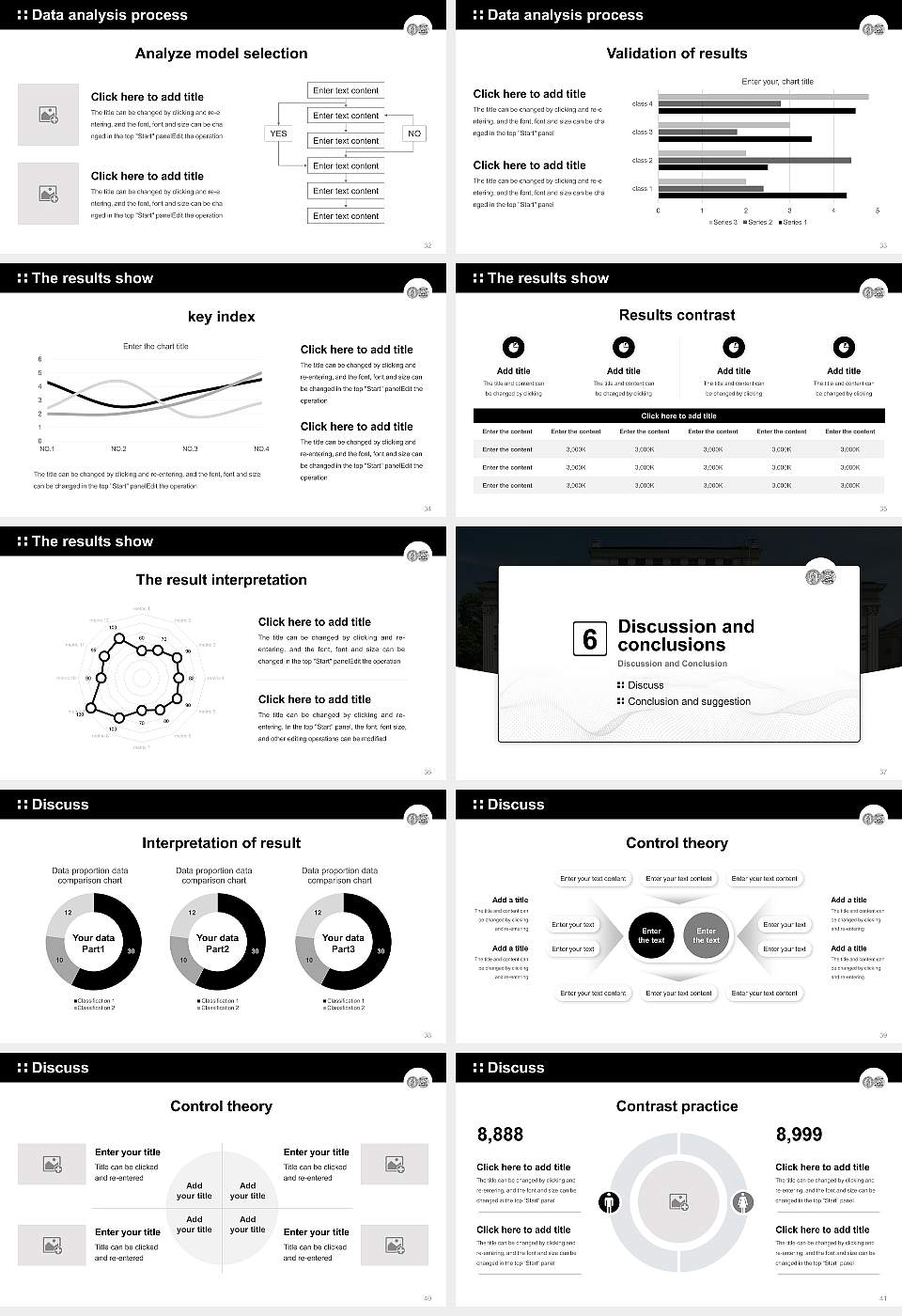 Martin Luther University Halle-Wittenberg Graduation Thesis Defense PPT Template16:9 ratio PPT effect preview image5