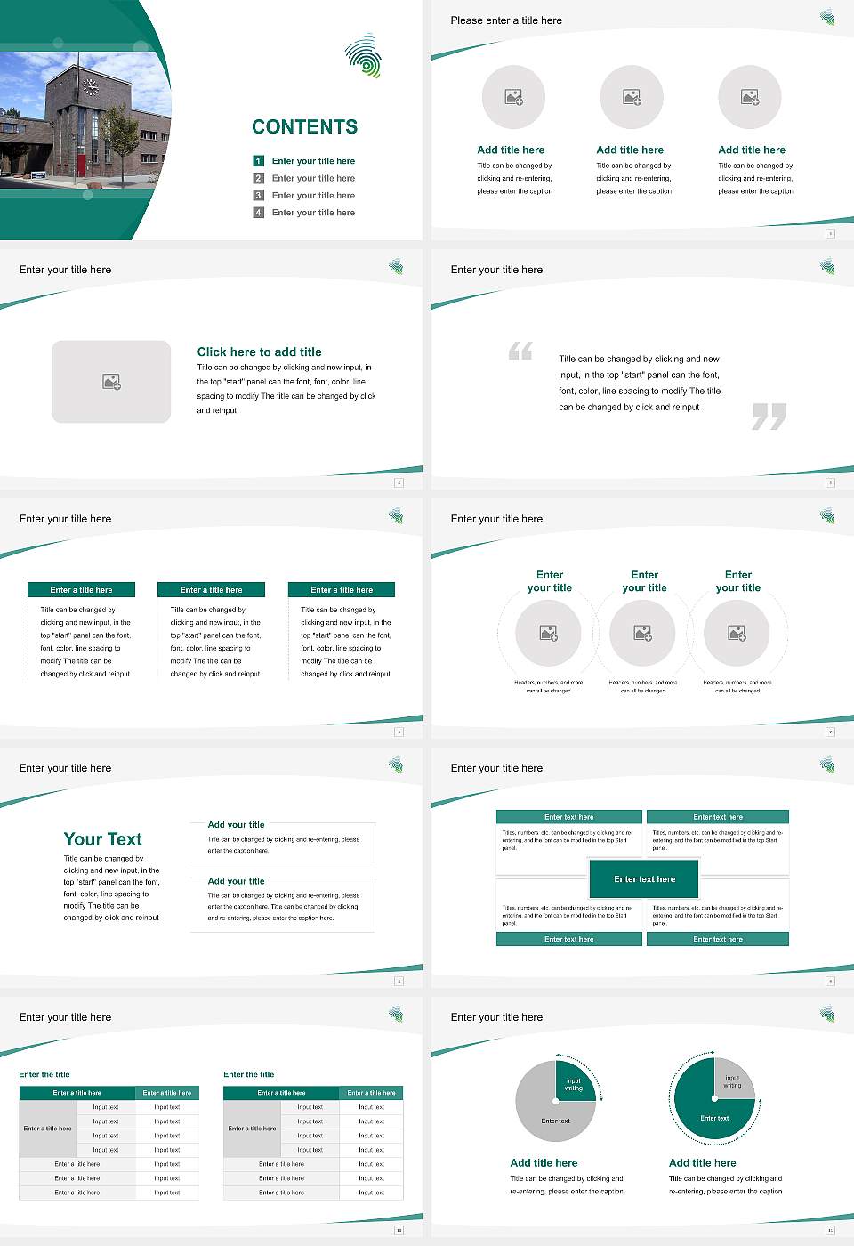 Kaiserslautern University of Applied Sciences Course/Courseware Creation PPT Template16:9 ratio PPT effect preview image2