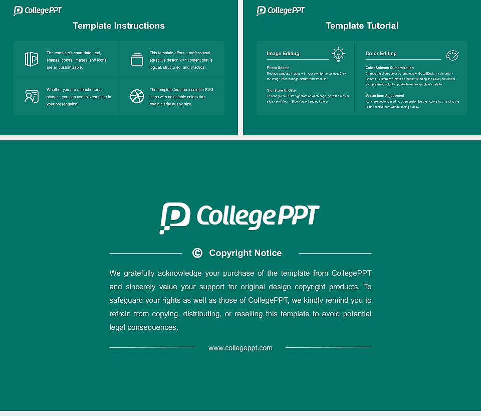 Kaiserslautern University of Applied Sciences Course/Courseware Creation PPT Template16:9 ratio PPT effect preview image5