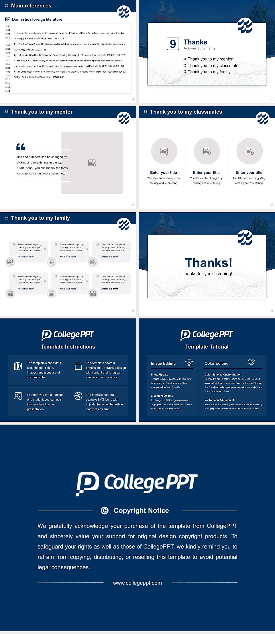Kiel University of Applied Sciences Graduation Thesis Defense PPT Template4:3 ratio PPT effect preview image7