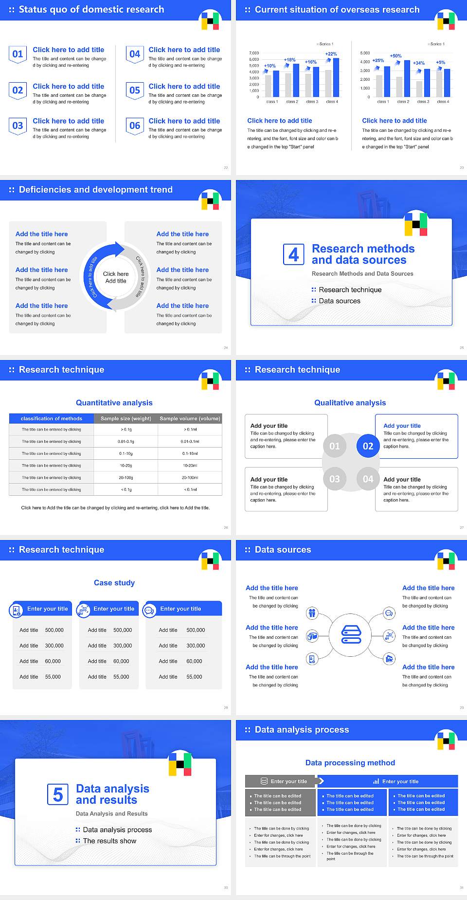 Hof University of Applied Sciences Graduation Thesis Defense PPT Template4:3 ratio PPT effect preview image4