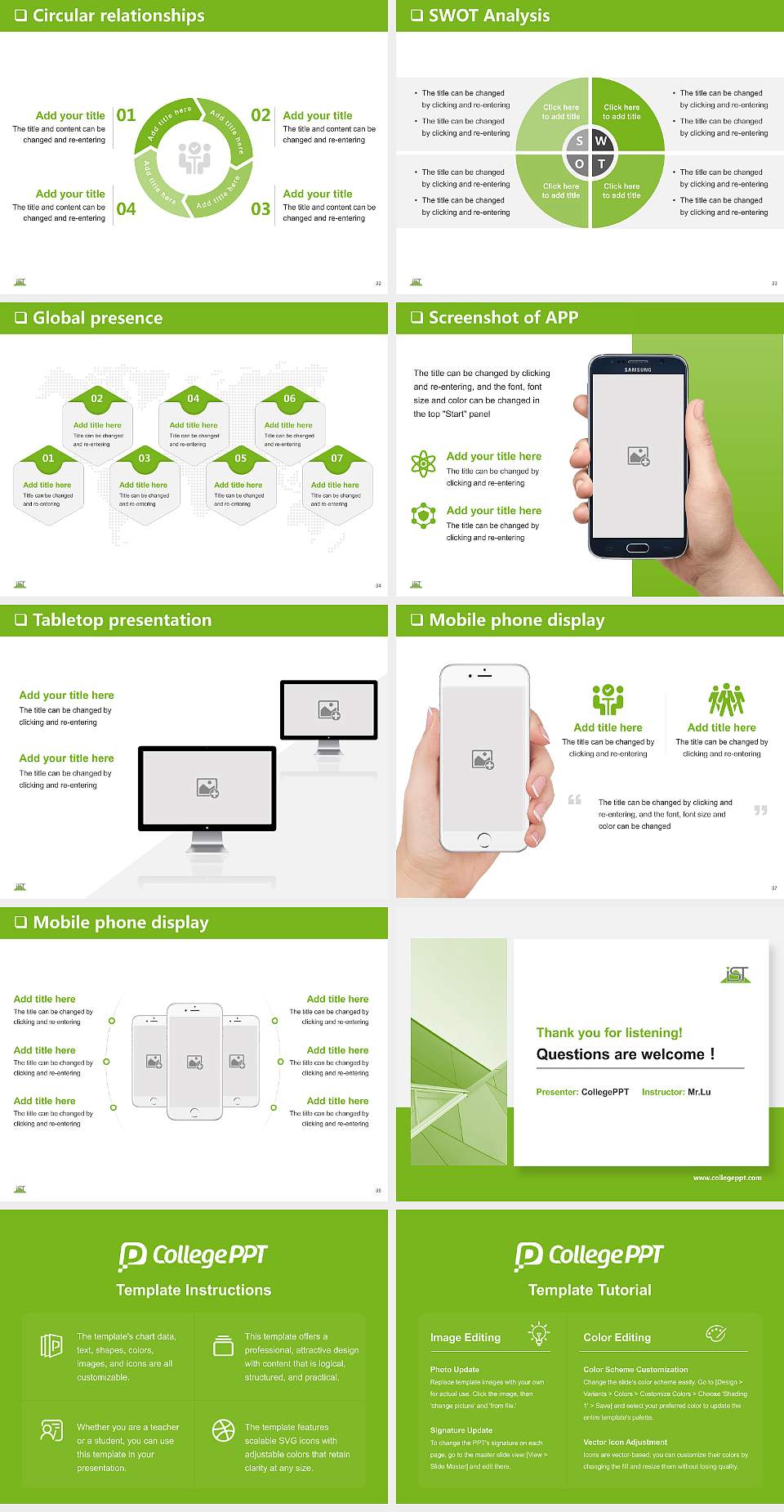 IST University of Management General PPT Template4:3 ratio PPT effect preview image5