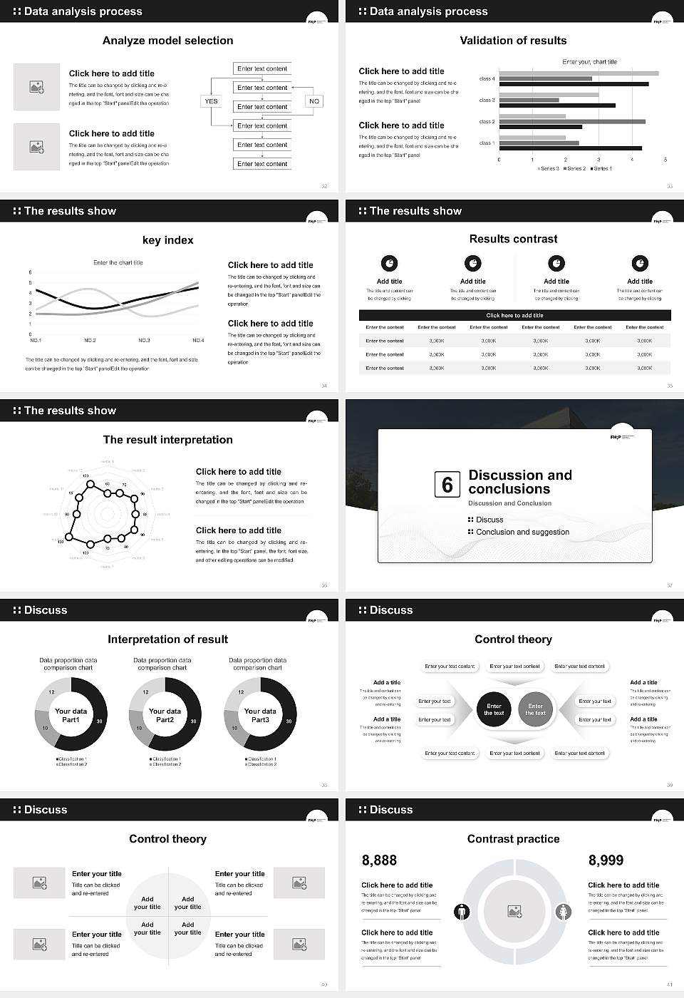 Potsdam University of Applied Sciences Graduation Thesis Defense PPT Template16:9 ratio PPT effect preview image5