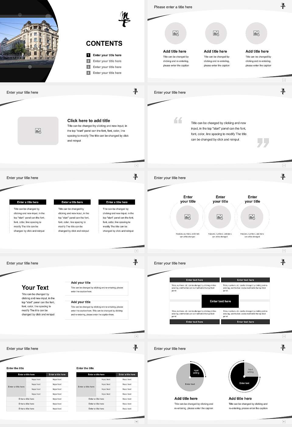 Leipzig University of Music and Theatre ‘Felix Mendelssohn Bartholdy’ Course/Courseware Creation PPT Template16:9 ratio PPT effect preview image2