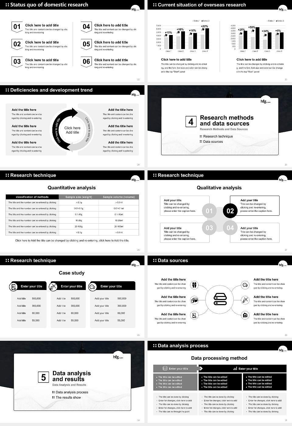 Offenbach University of Art and Design Graduation Thesis Defense PPT Template16:9 ratio PPT effect preview image4