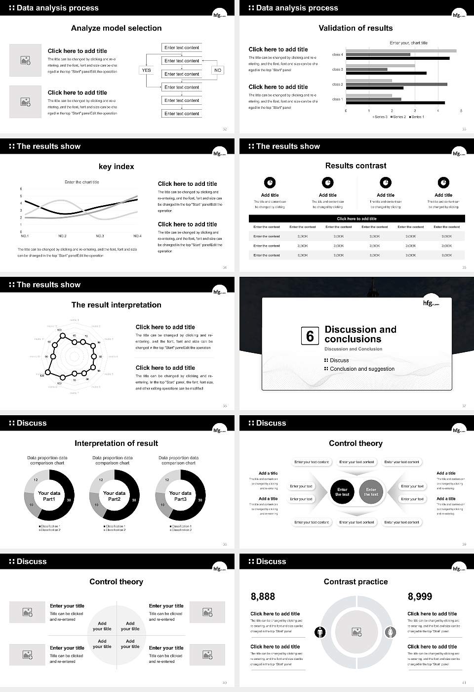 Offenbach University of Art and Design Graduation Thesis Defense PPT Template16:9 ratio PPT effect preview image5