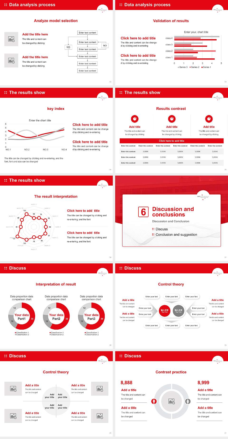 Jade University of Applied Sciences Graduation Thesis Defense PPT Template4:3 ratio PPT effect preview image5