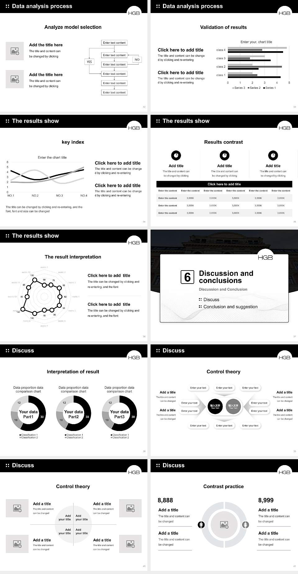 Leipzig Academy of Visual Arts Graduation Thesis Defense PPT Template4:3 ratio PPT effect preview image5