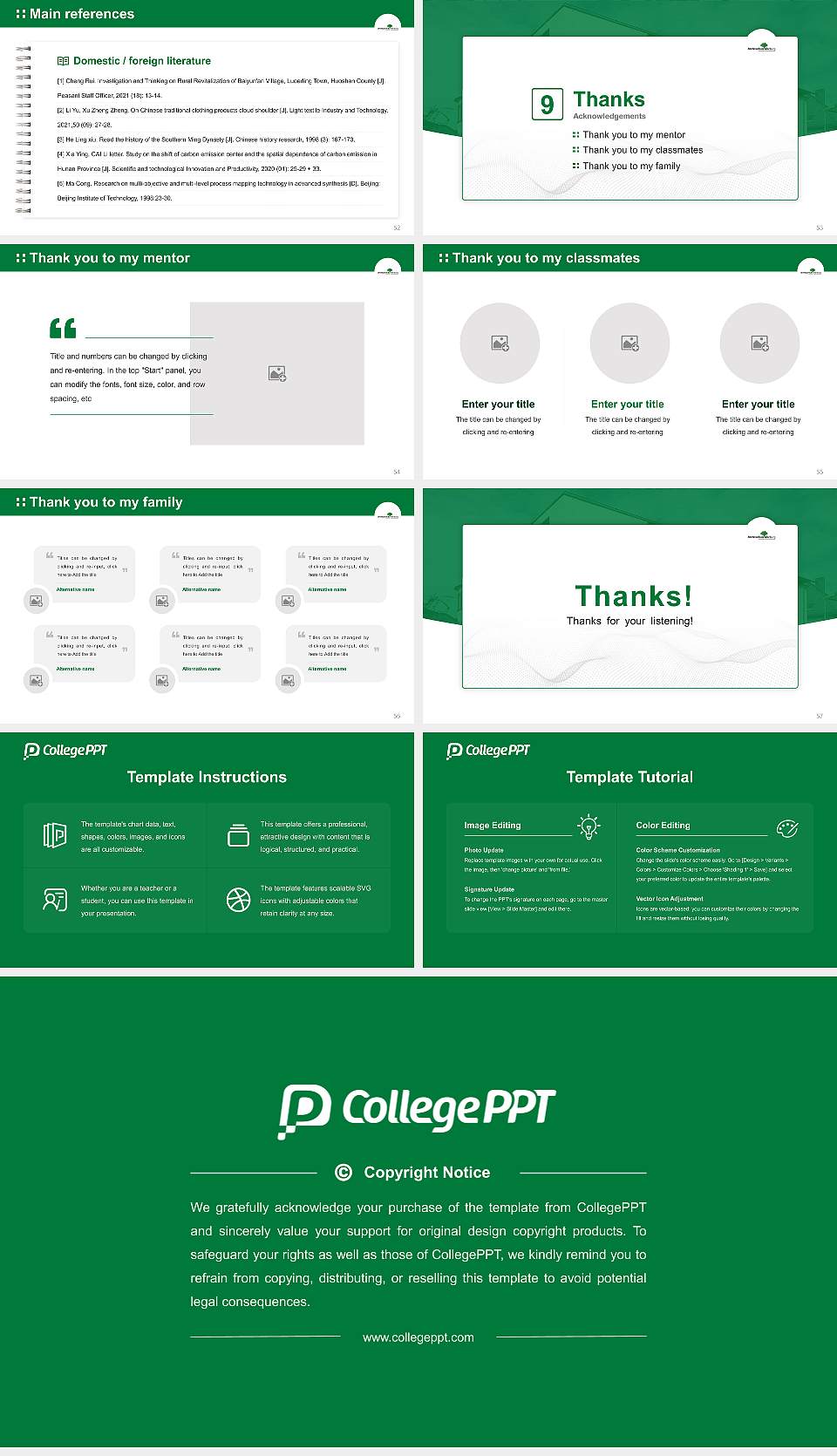 Marburg Archive School Graduation Thesis Defense PPT Template16:9 ratio PPT effect preview image7