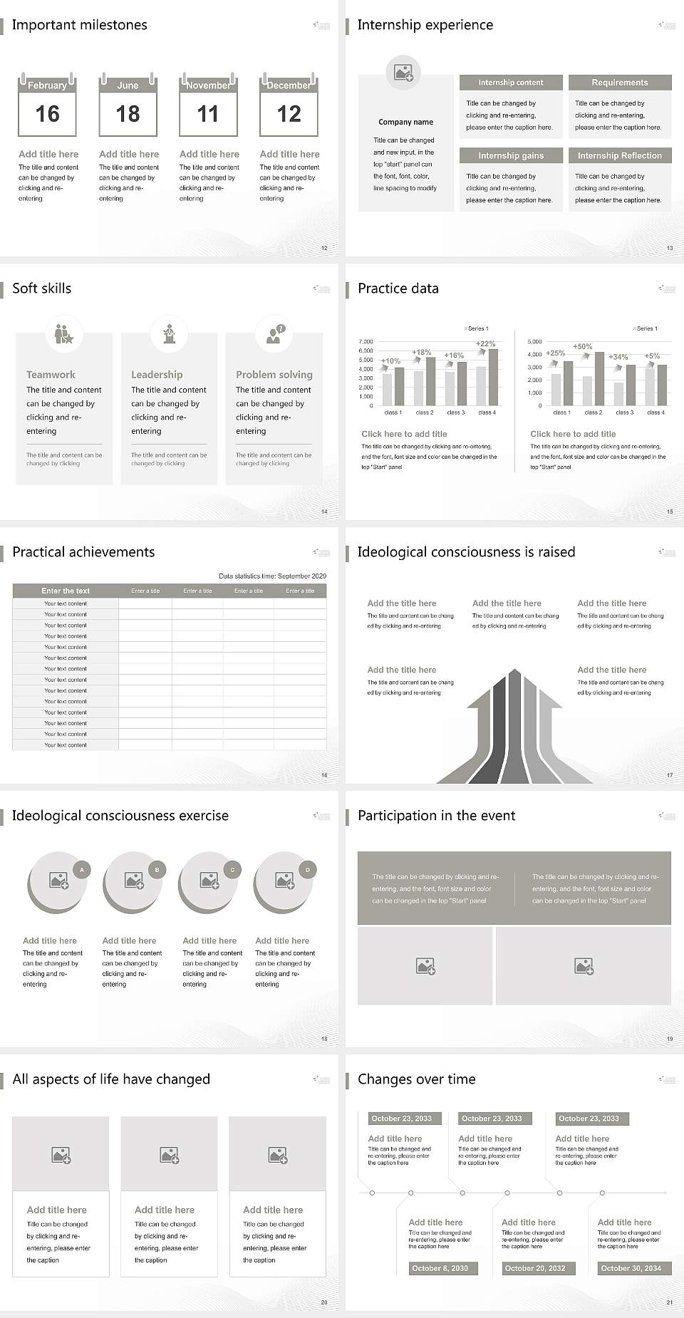 Protestant University of Church Music Halle National Scholarship Defense PPT Template4:3 ratio PPT effect preview image3