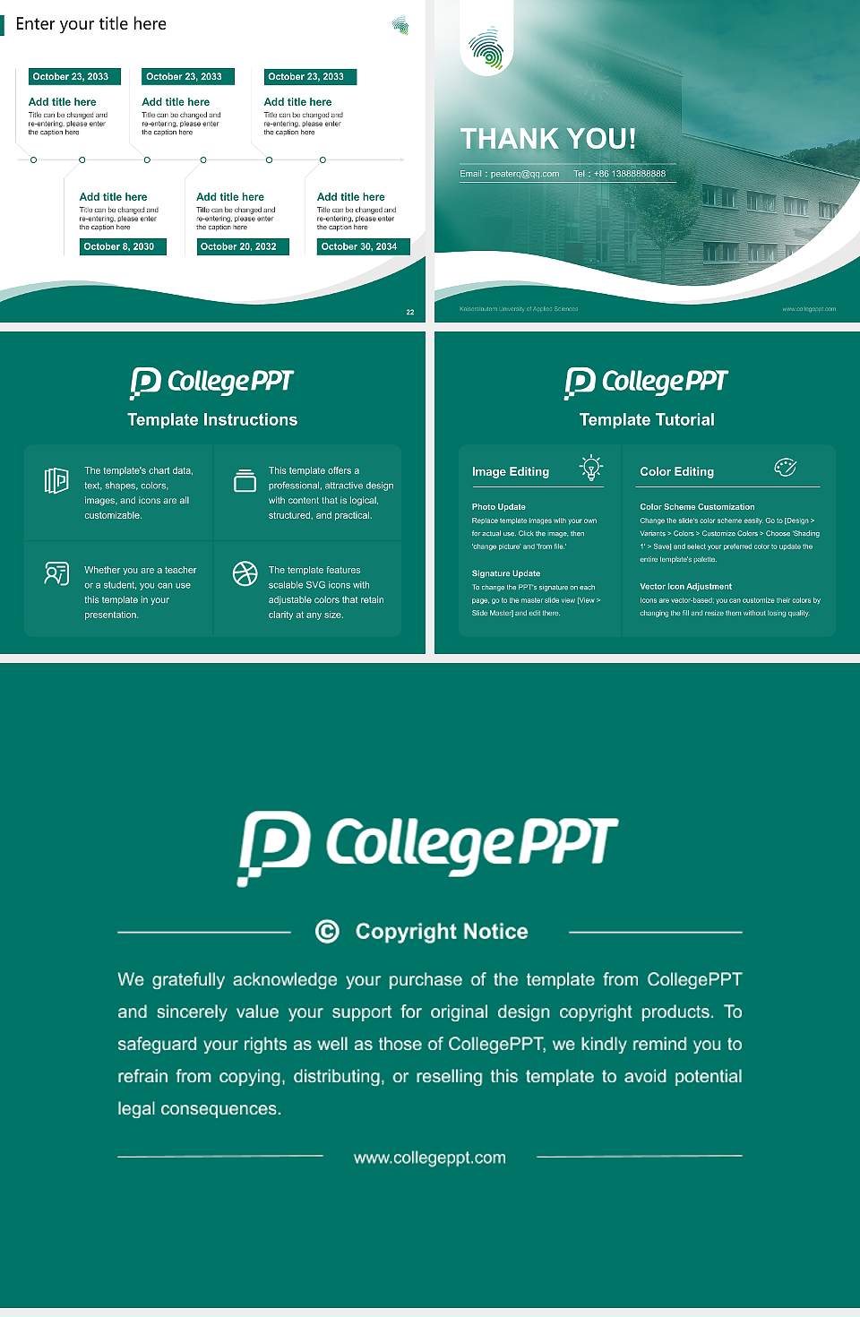 Kaiserslautern University of Applied Sciences Lecture Sharing and Networking Event PPT Template4:3 ratio PPT effect preview image4