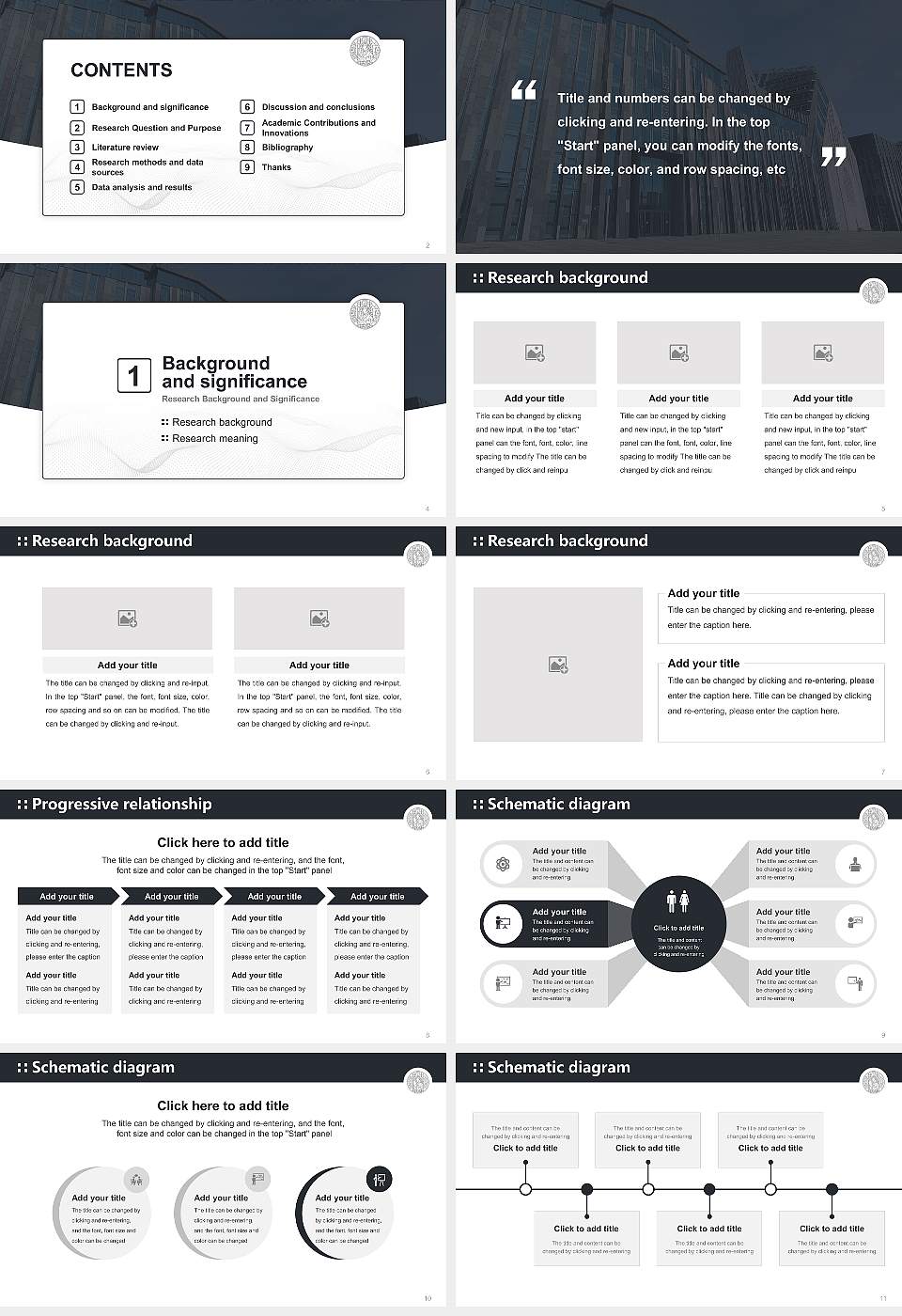 Leipzig University Graduation Thesis Defense PPT Template16:9 ratio PPT effect preview image2