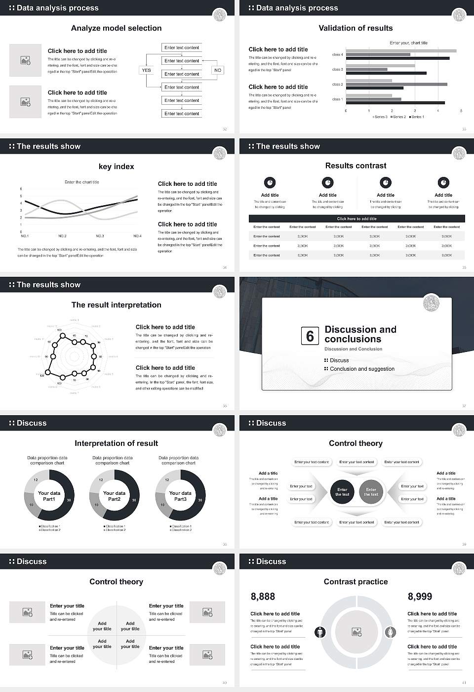 Leipzig University Graduation Thesis Defense PPT Template16:9 ratio PPT effect preview image5