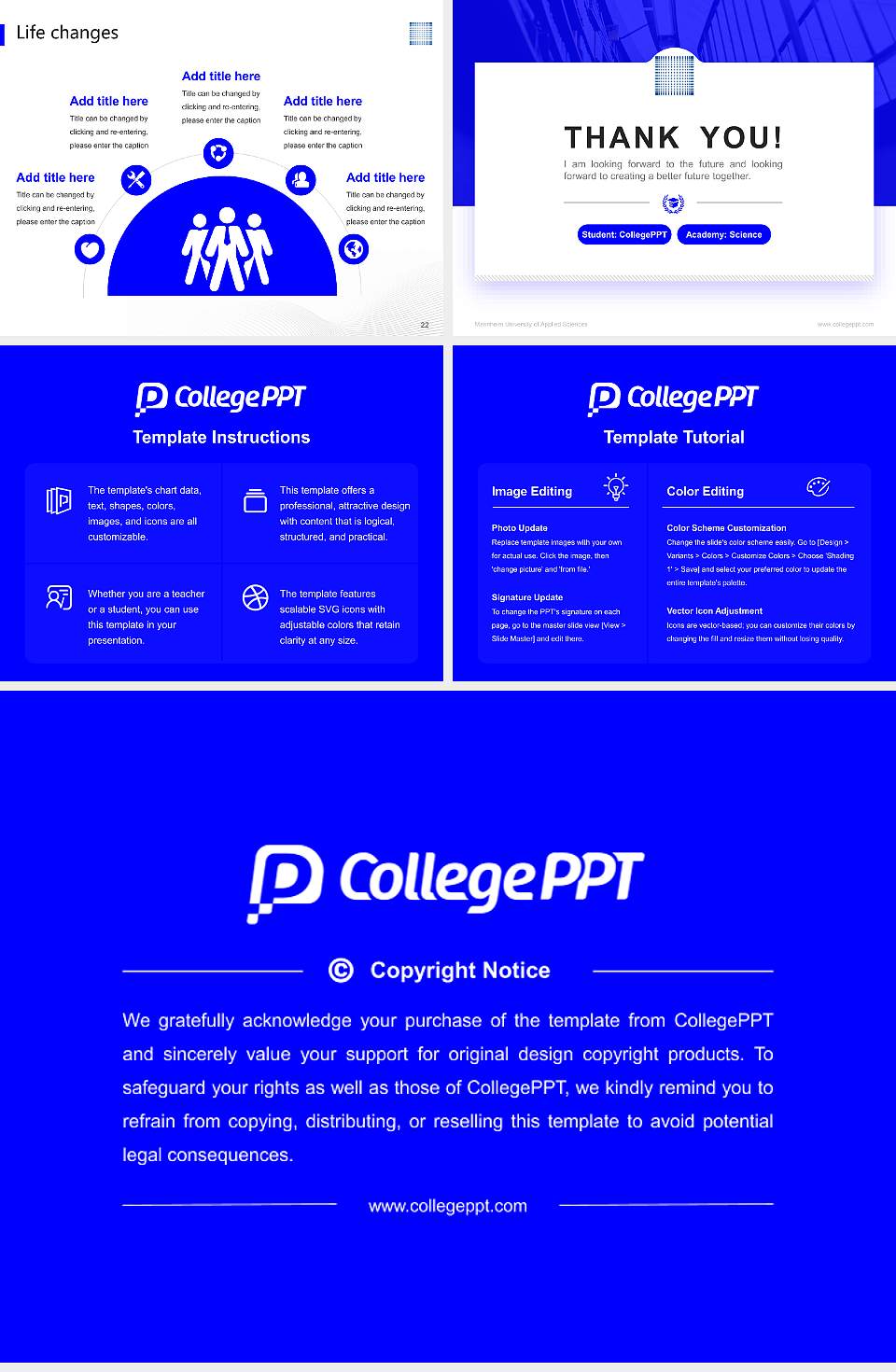 Mannheim University of Applied Sciences National Scholarship Defense PPT Template4:3 ratio PPT effect preview image4